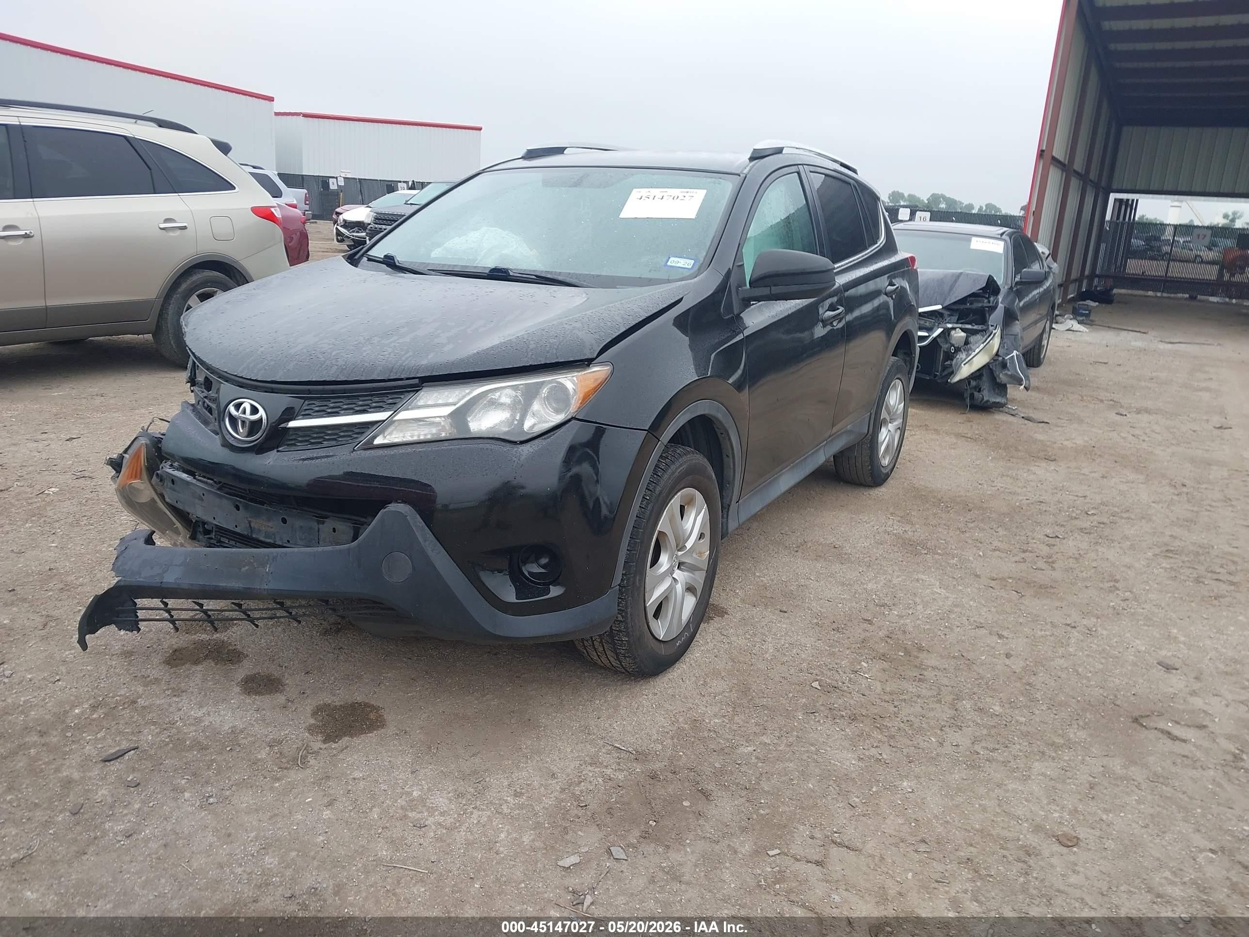 2015 Toyota Rav4 Le Black vin: 2T3ZFREV4FW214282