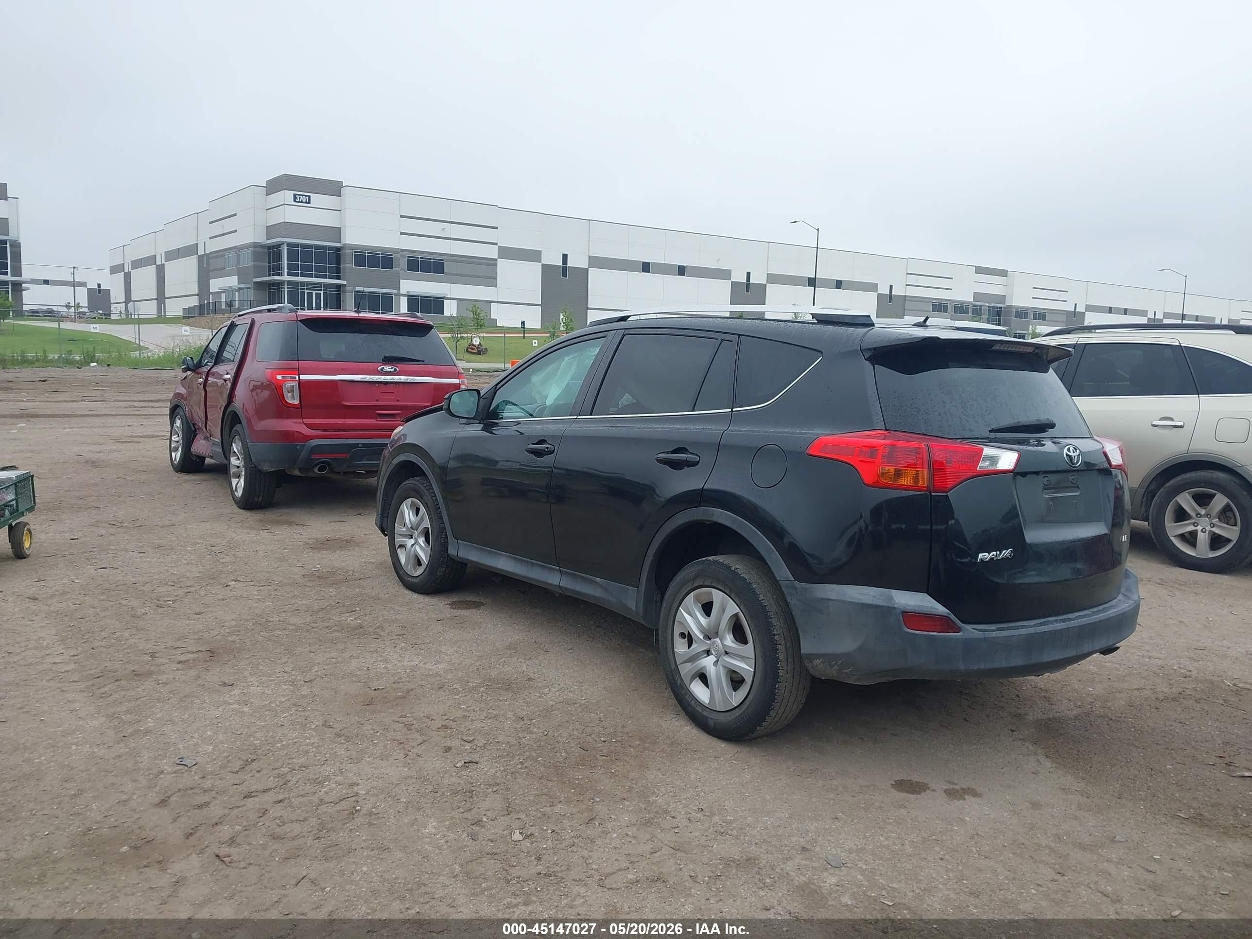 2015 Toyota Rav4 Le Black vin: 2T3ZFREV4FW214282