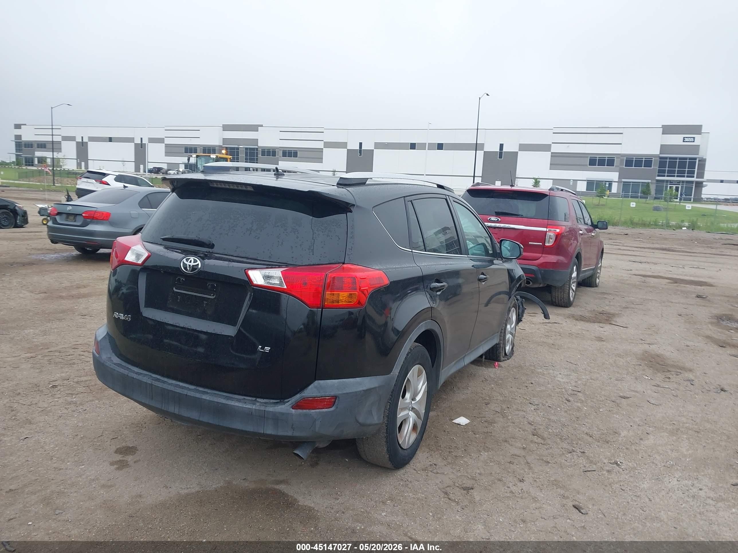 2015 Toyota Rav4 Le Black vin: 2T3ZFREV4FW214282