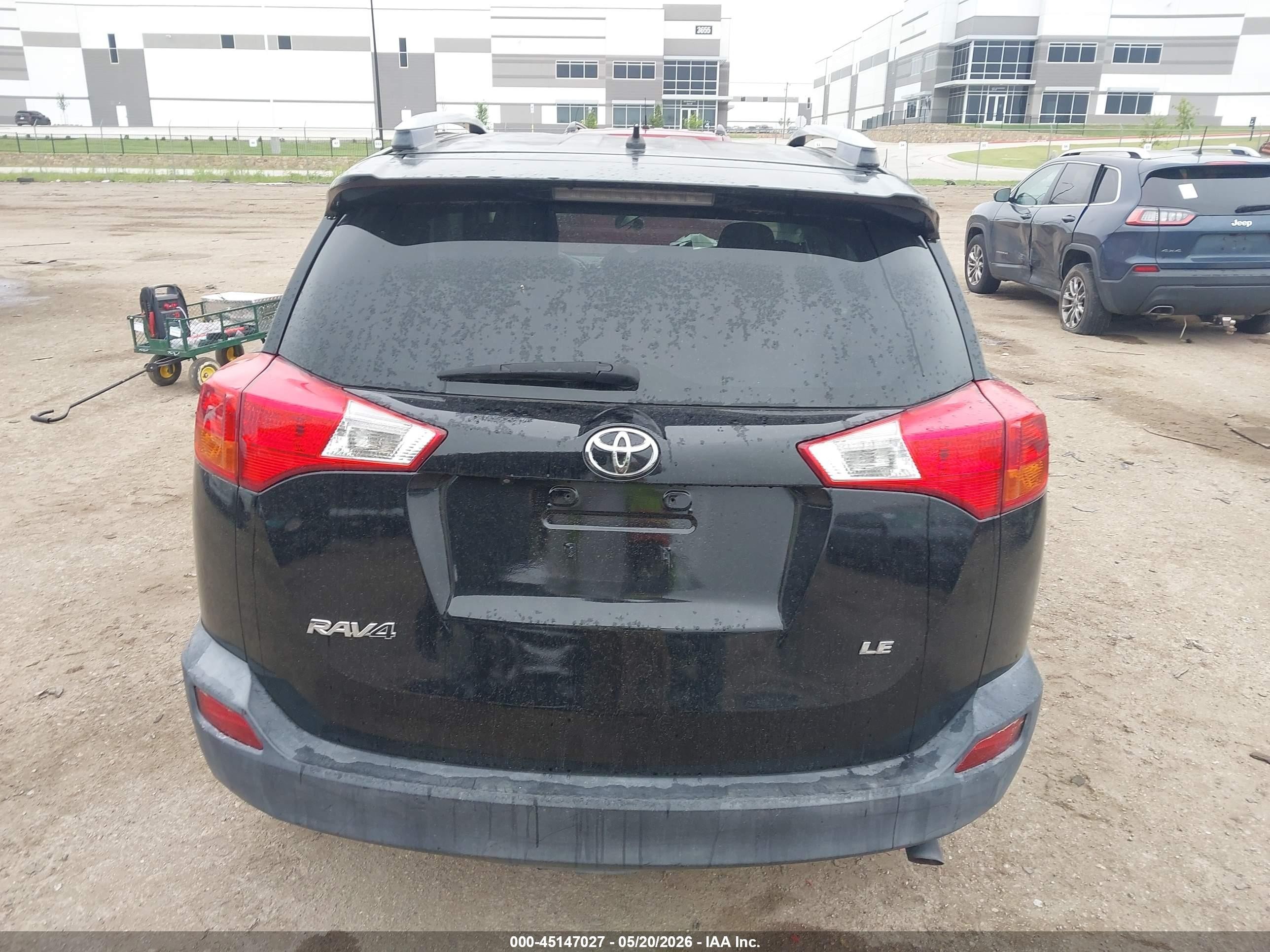2015 Toyota Rav4 Le Black vin: 2T3ZFREV4FW214282