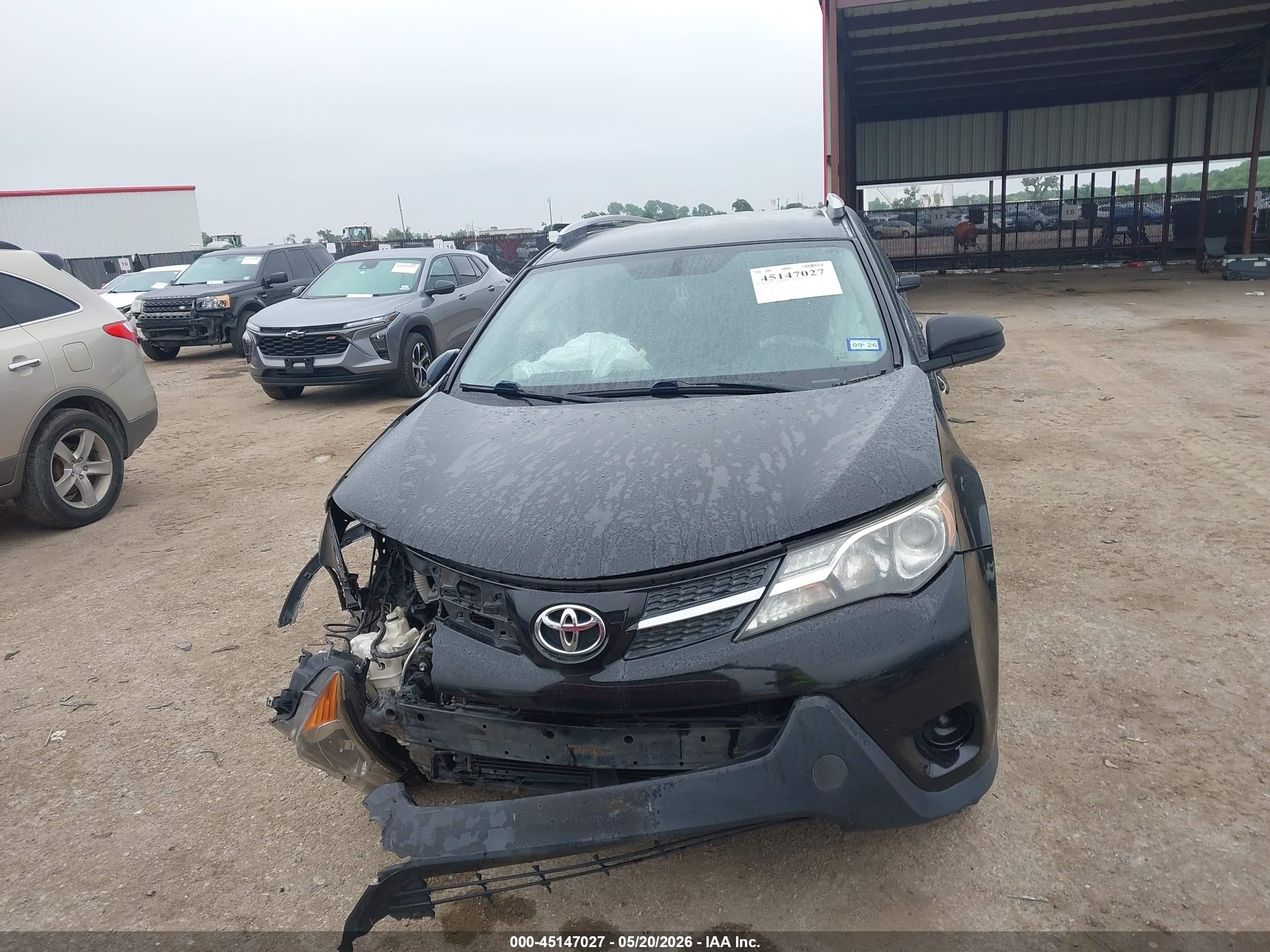 2015 Toyota Rav4 Le Black vin: 2T3ZFREV4FW214282