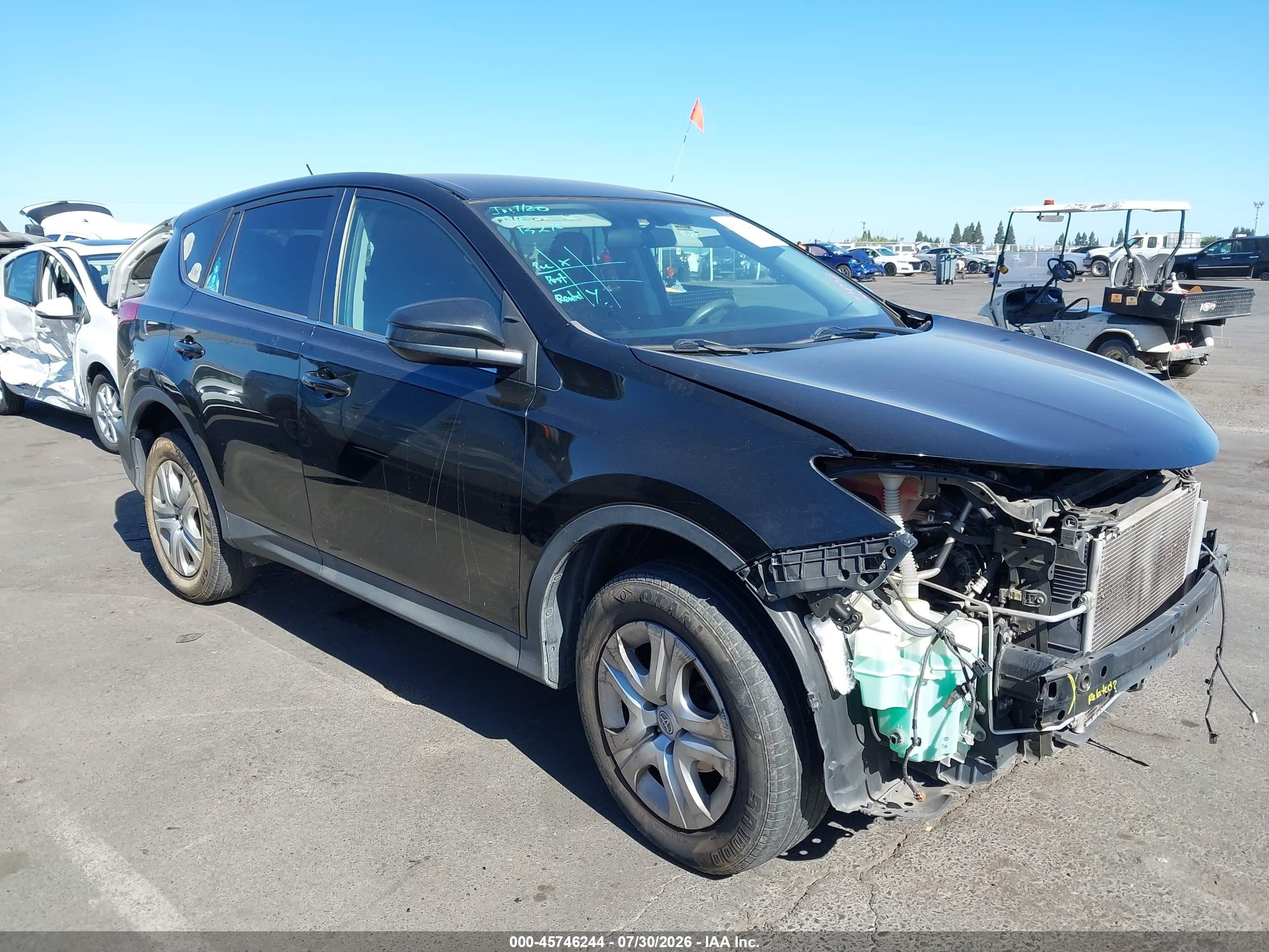 2015 Toyota Rav4 Le Black vin: 2T3ZFREV4FW227369