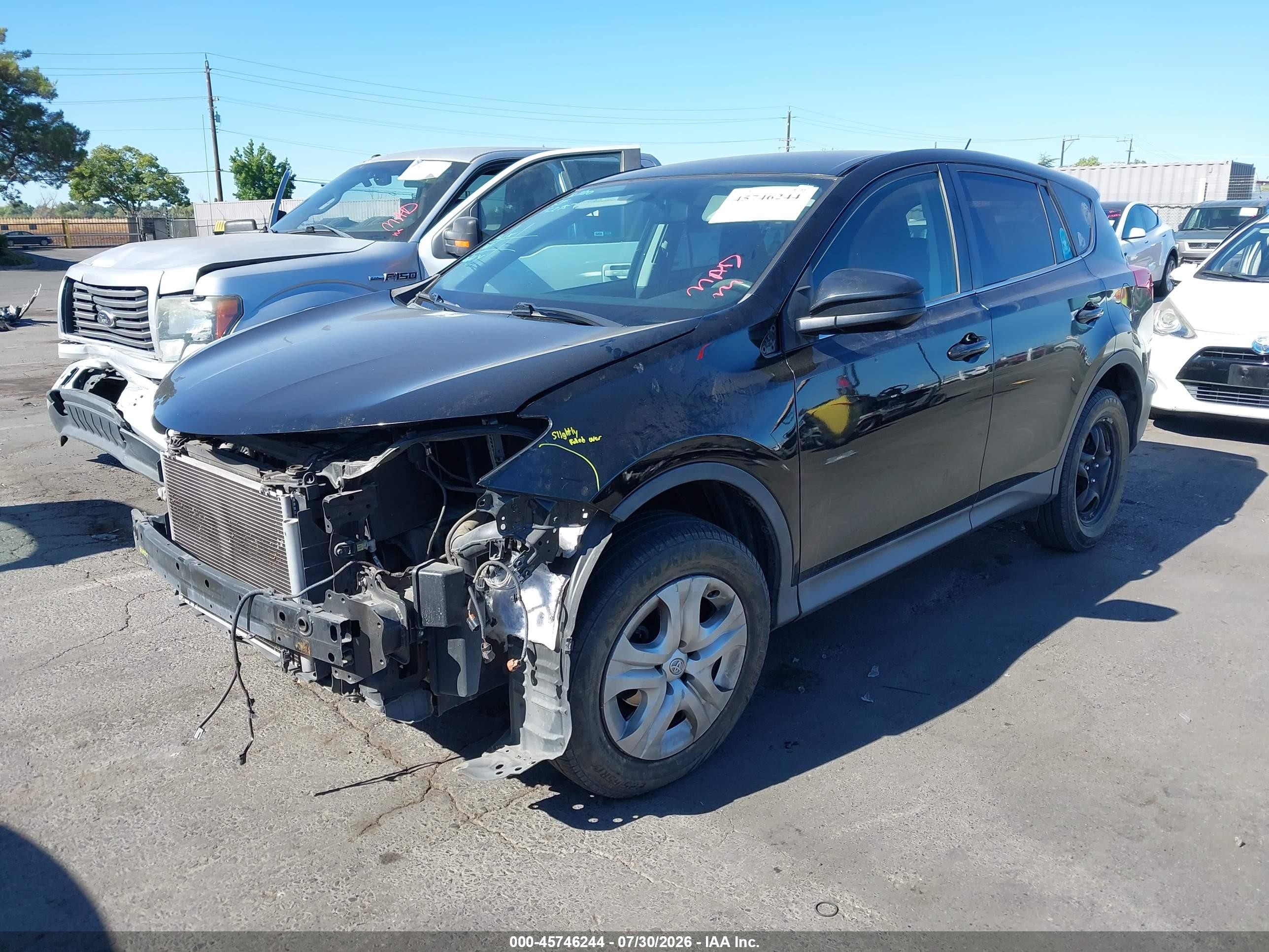 2015 Toyota Rav4 Le Black vin: 2T3ZFREV4FW227369