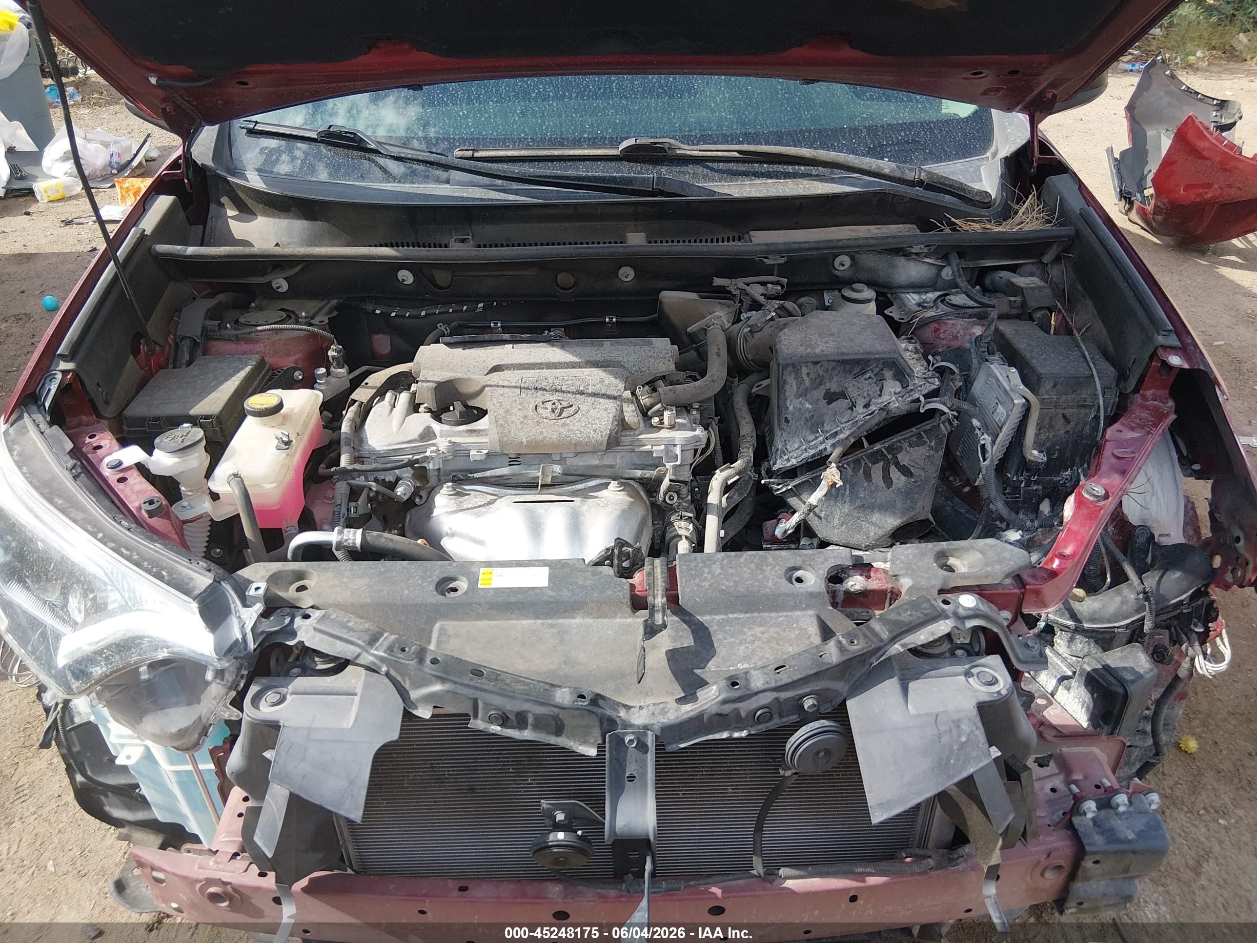 2018 Toyota Rav4 Le Red vin: 2T3ZFREV4JW482872