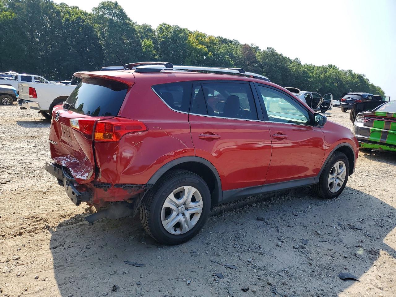 2013 Toyota Rav4 Le Red vin: 2T3ZFREV5DW013181