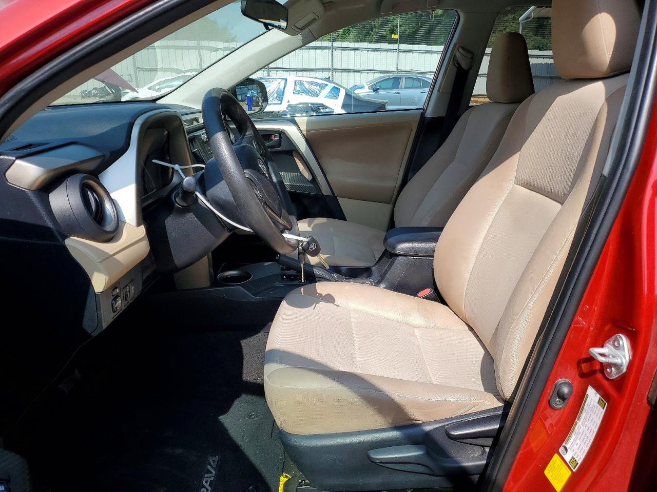 2013 Toyota Rav4 Le Red vin: 2T3ZFREV5DW013181