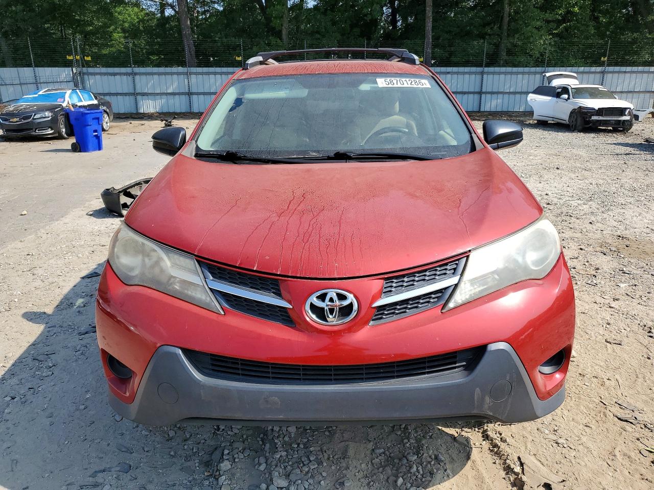 2013 Toyota Rav4 Le Red vin: 2T3ZFREV5DW013181