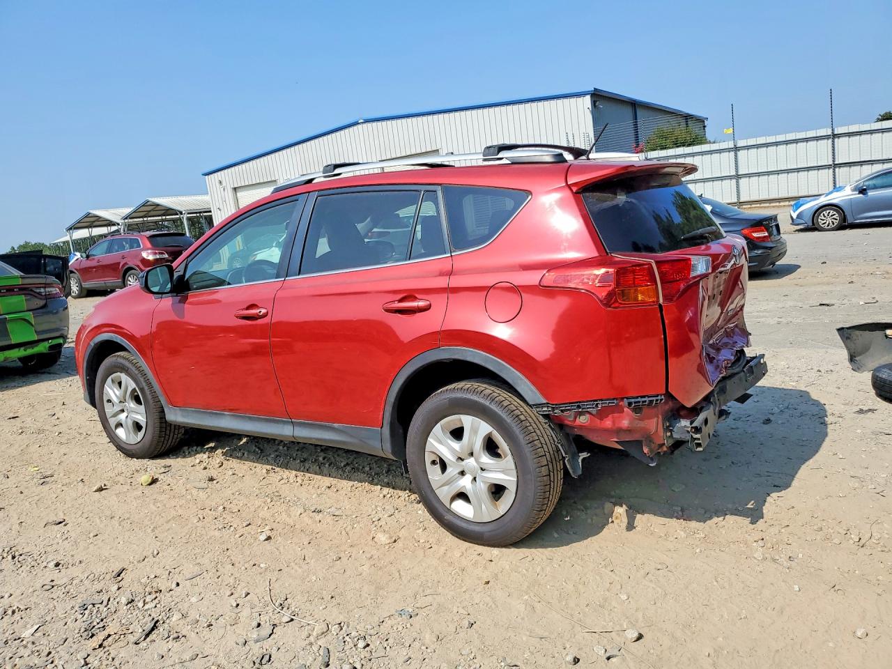 2013 Toyota Rav4 Le Red vin: 2T3ZFREV5DW013181