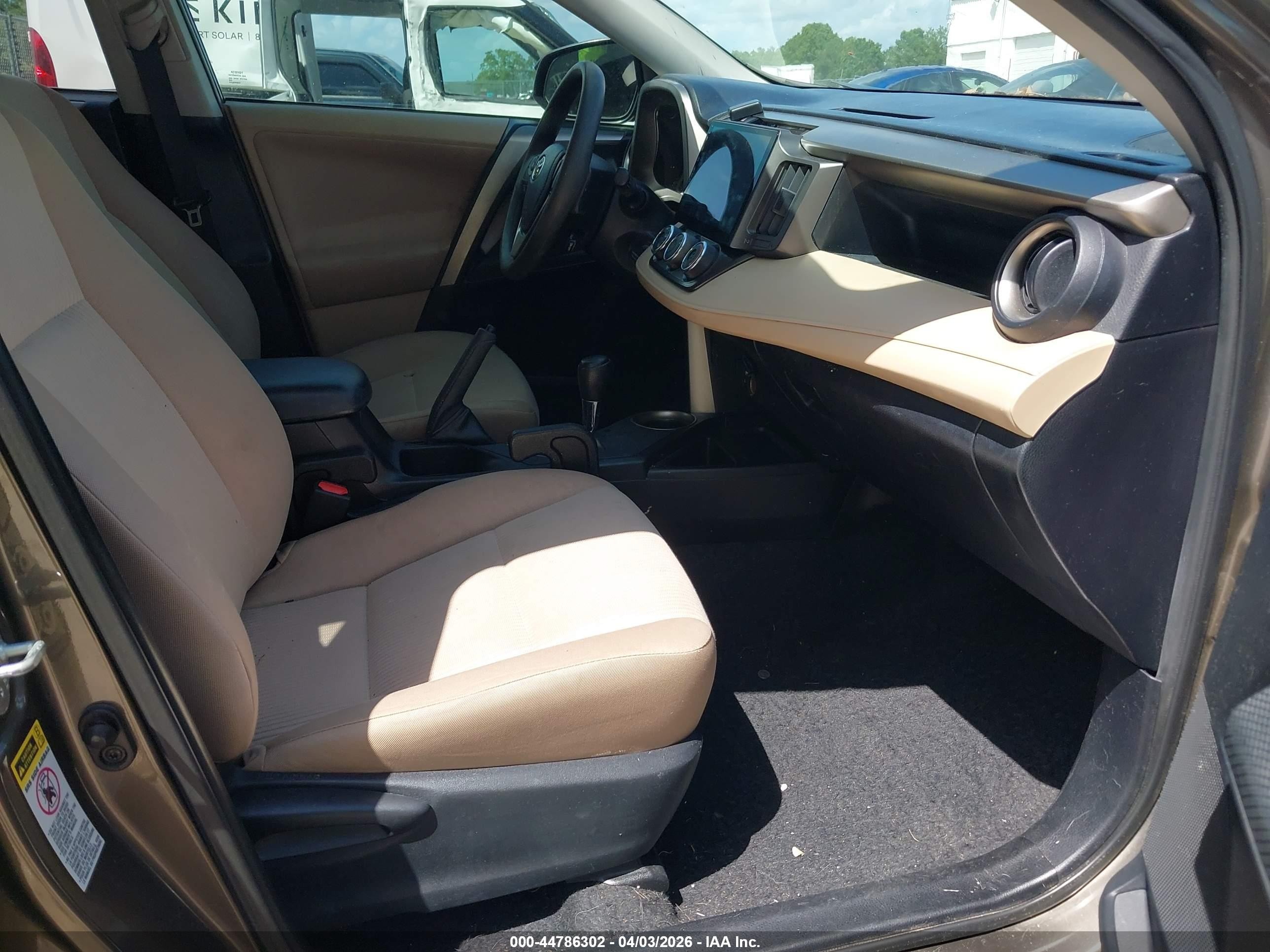 2013 Toyota Rav4 Le Gray vin: 2T3ZFREV5DW013343