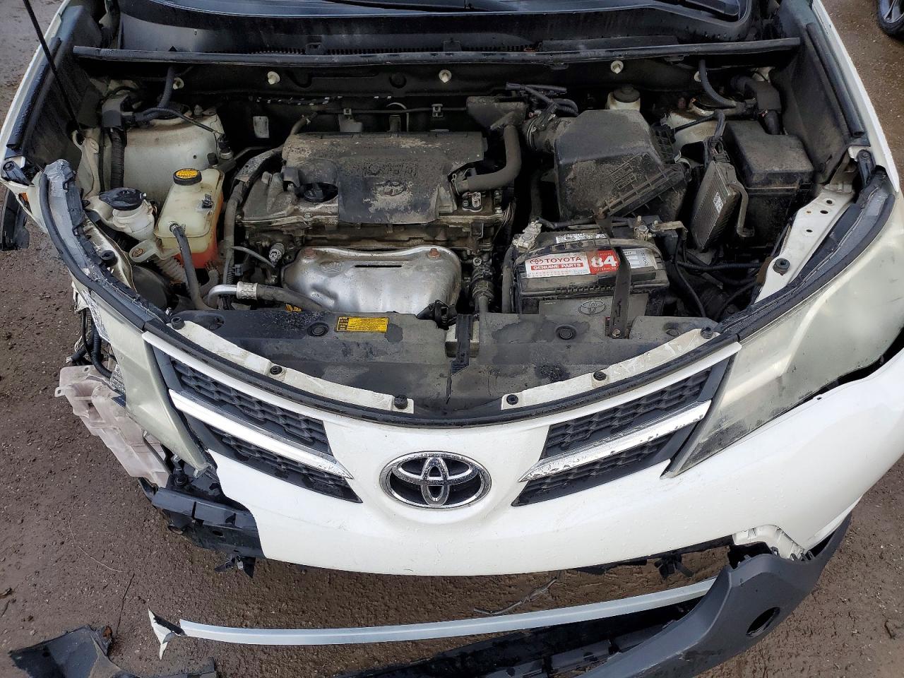 2014 Toyota Rav4 Le White vin: 2T3ZFREV5EW086407