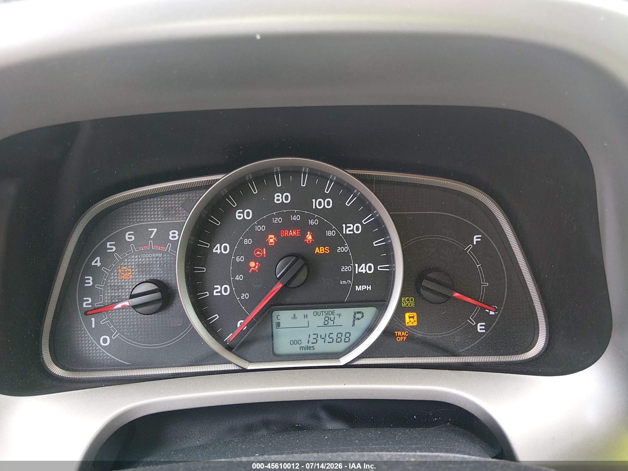 2014 Toyota Rav4 Le Silver vin: 2T3ZFREV5EW101231