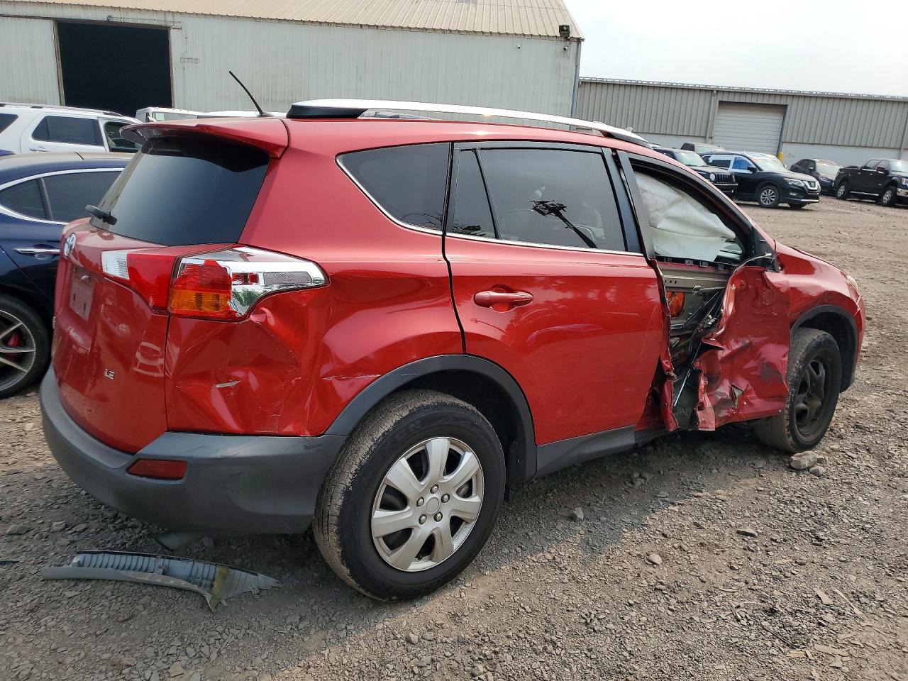 2015 Toyota Rav4 Red vin: 2T3ZFREV5FW144162