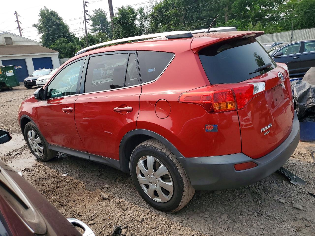 2015 Toyota Rav4 Red vin: 2T3ZFREV5FW144162