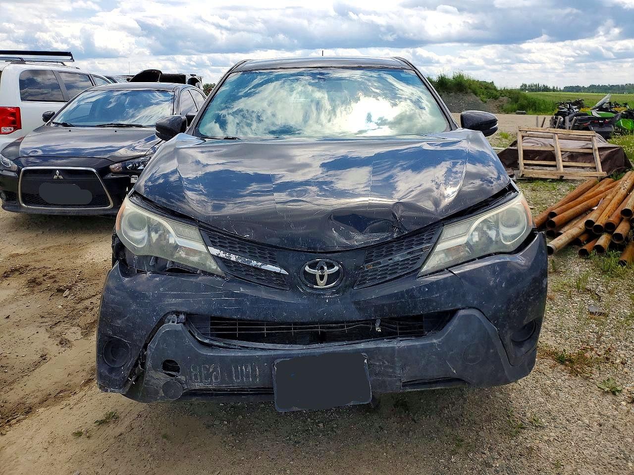 2015 Toyota Rav4 Le Black vin: 2T3ZFREV5FW191255
