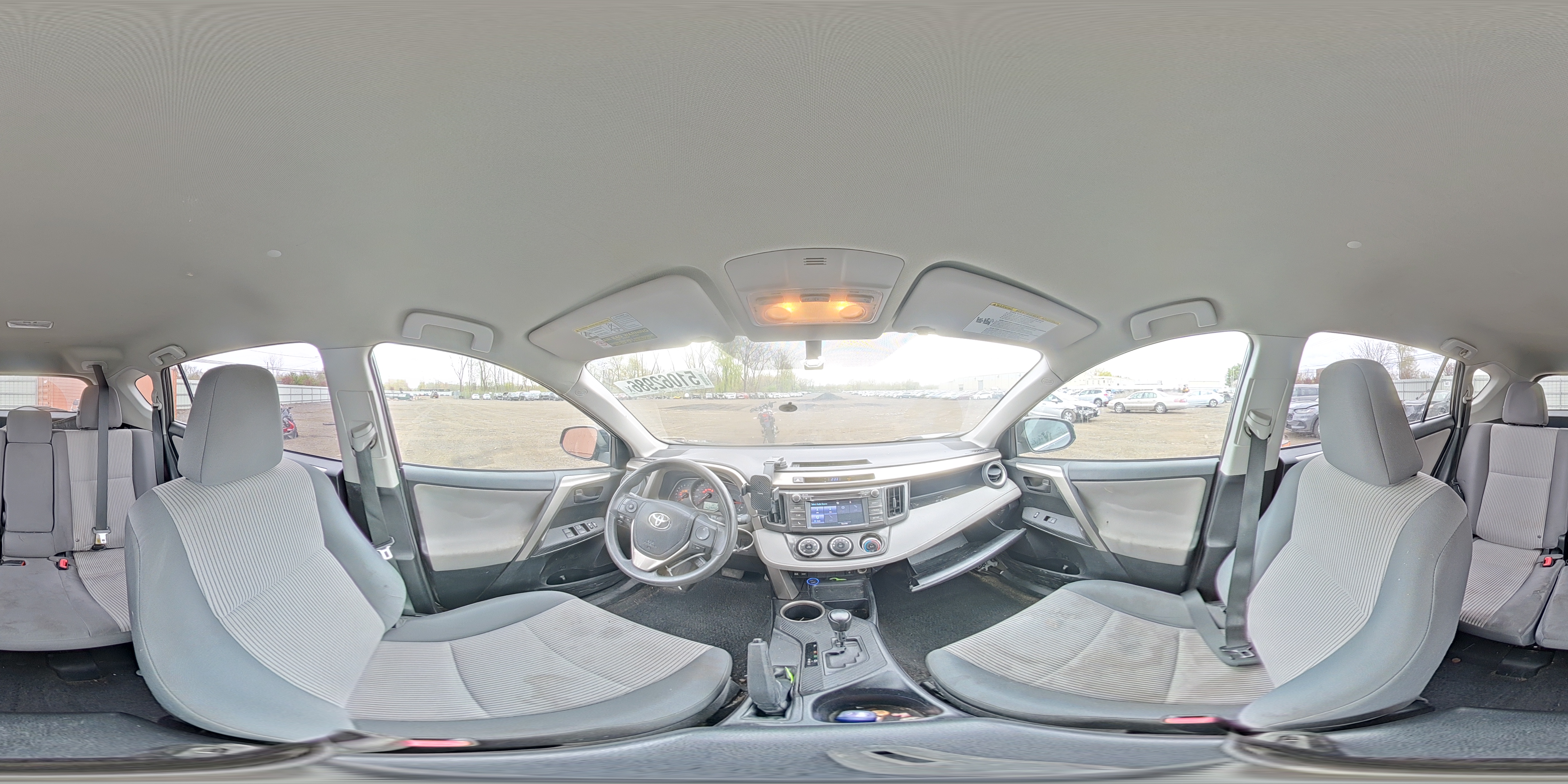 2015 Toyota Rav4 Le Gray vin: 2T3ZFREV5FW203405