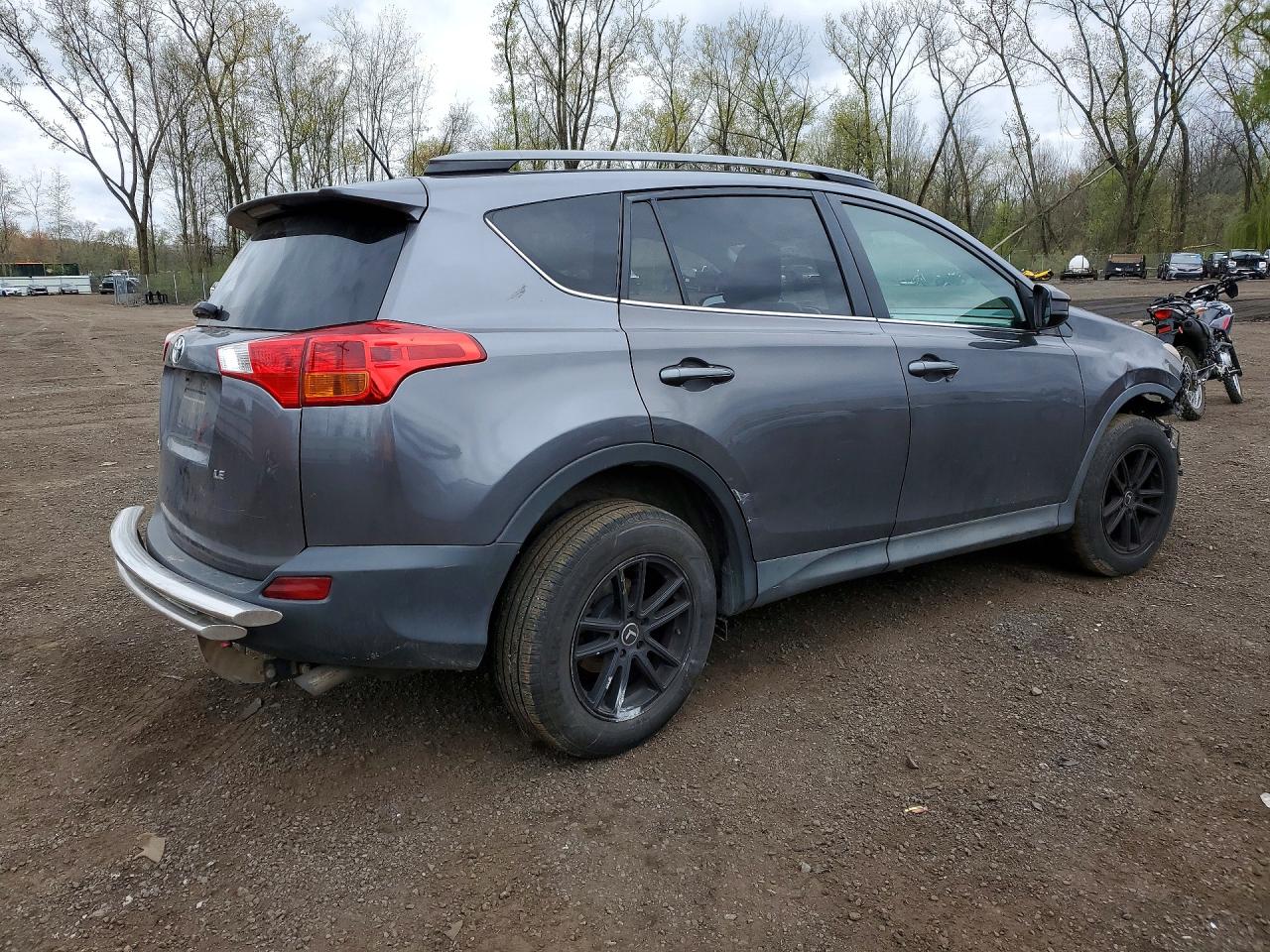 2015 Toyota Rav4 Le Gray vin: 2T3ZFREV5FW203405