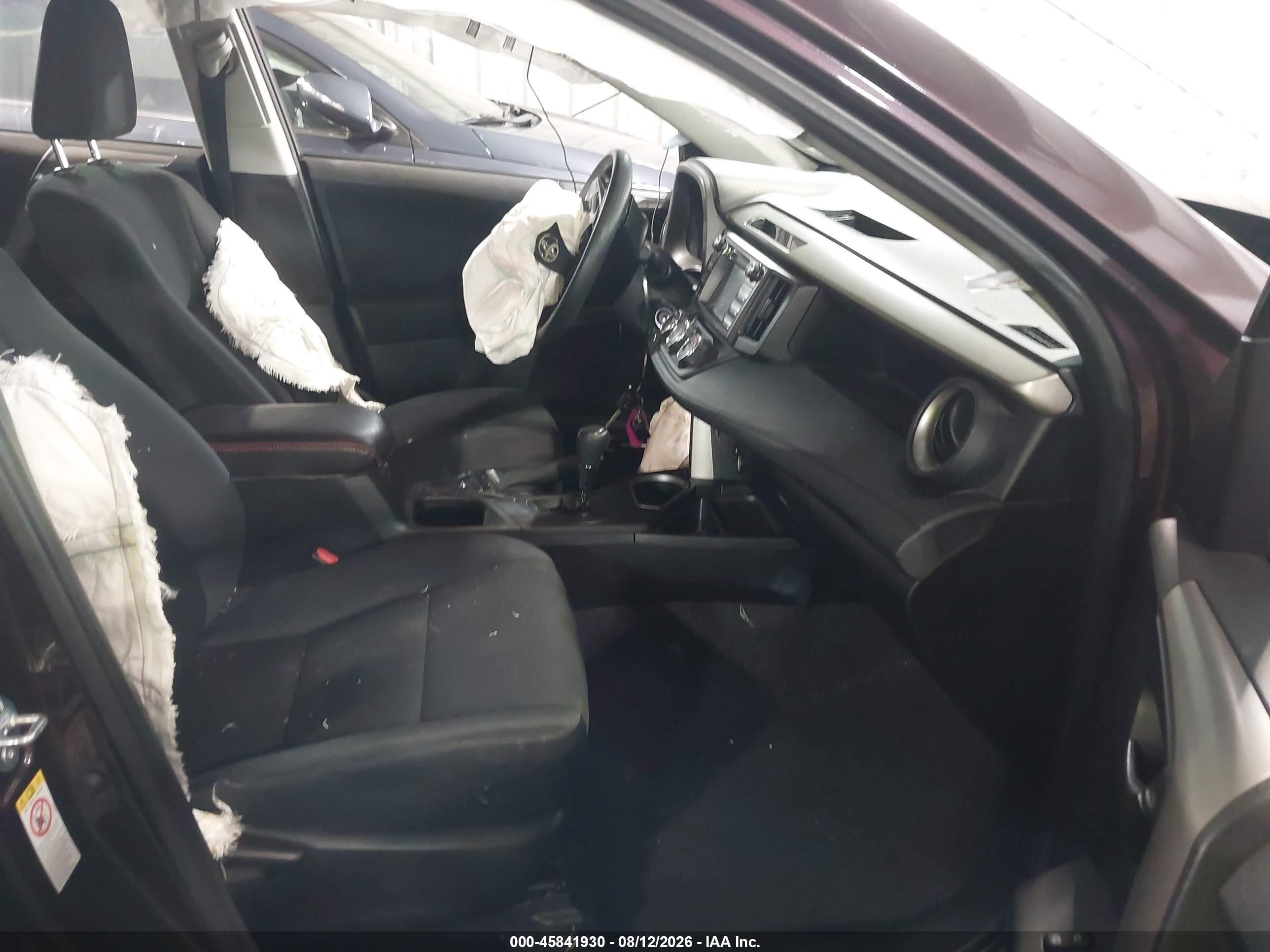 2017 Toyota Rav4 Le Purple vin: 2T3ZFREV5HW368468