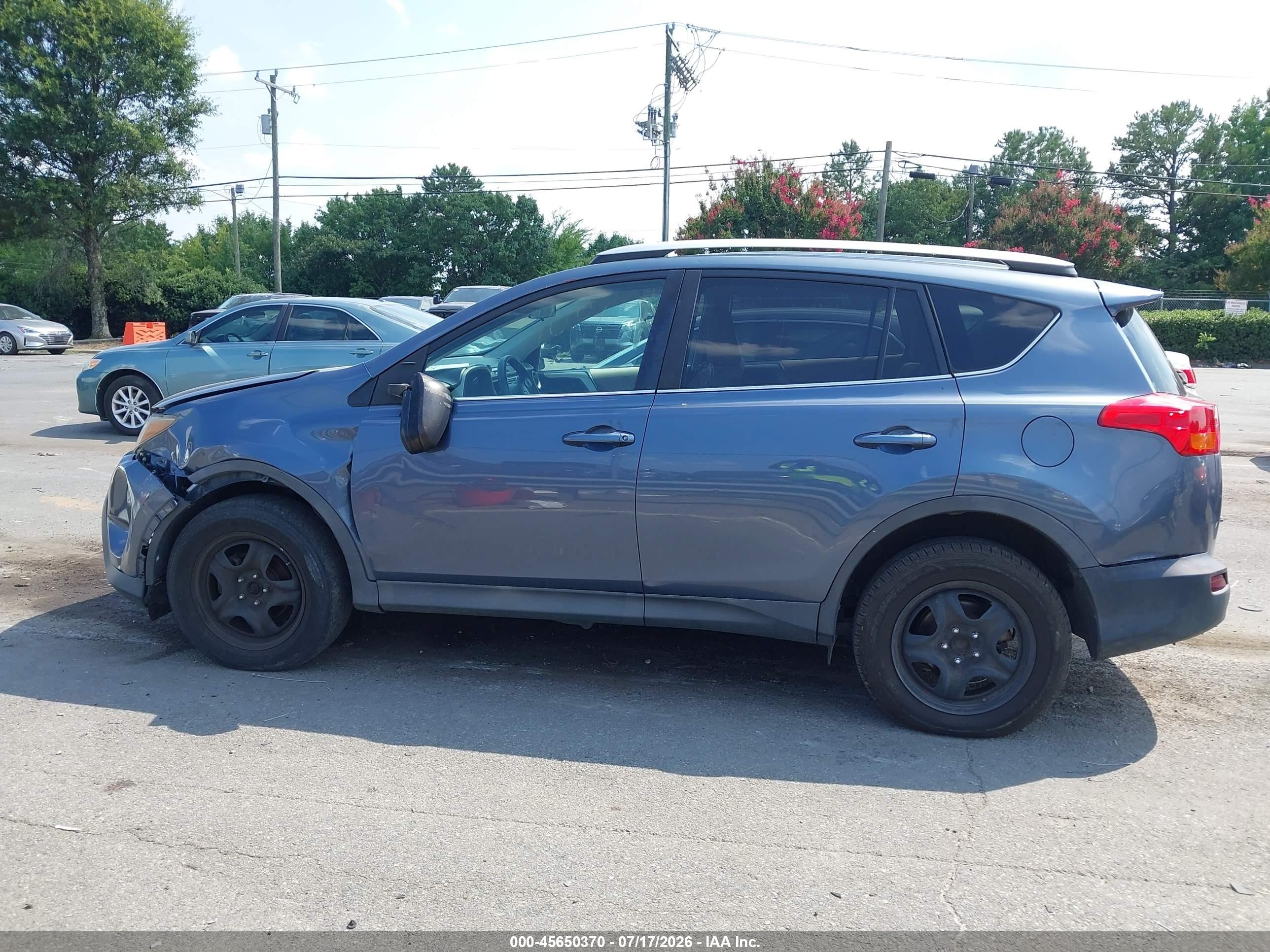 2013 Toyota Rav4 Le Gray vin: 2T3ZFREV6DW006899