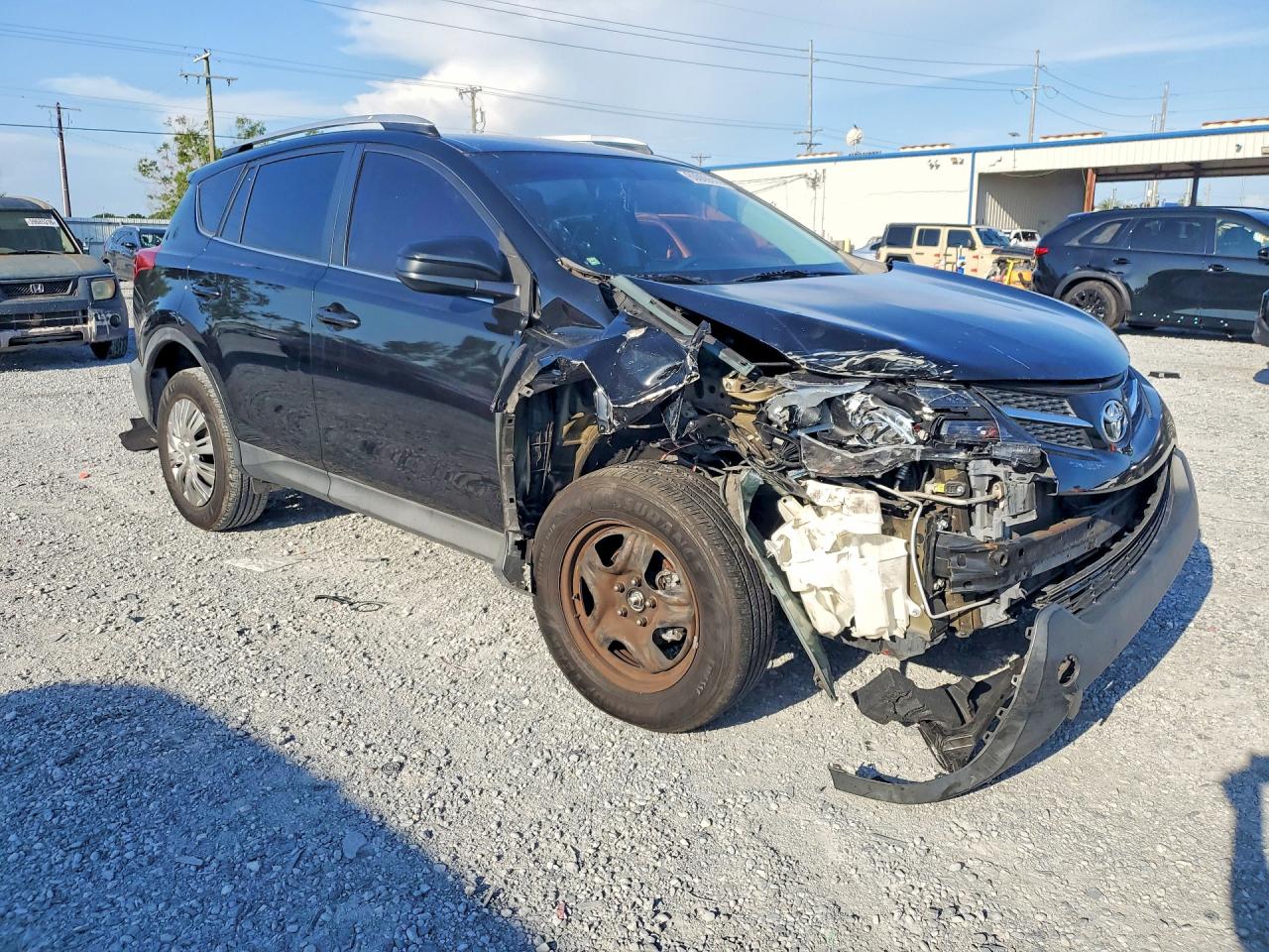 2013 Toyota Rav4 Le Black vin: 2T3ZFREV6DW035416