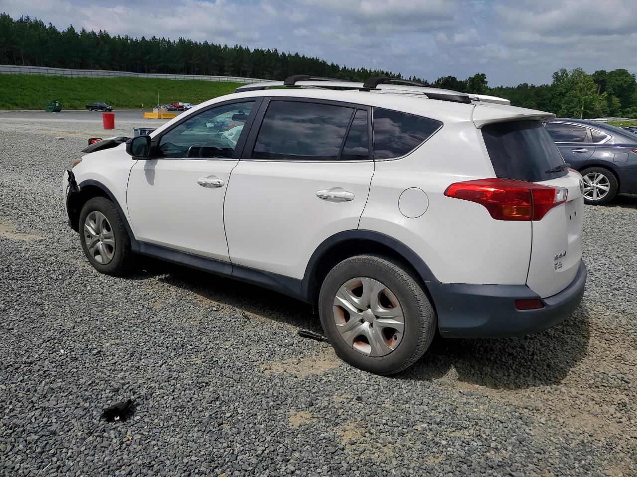 2014 Toyota Rav4 Le White vin: 2T3ZFREV6EW081586