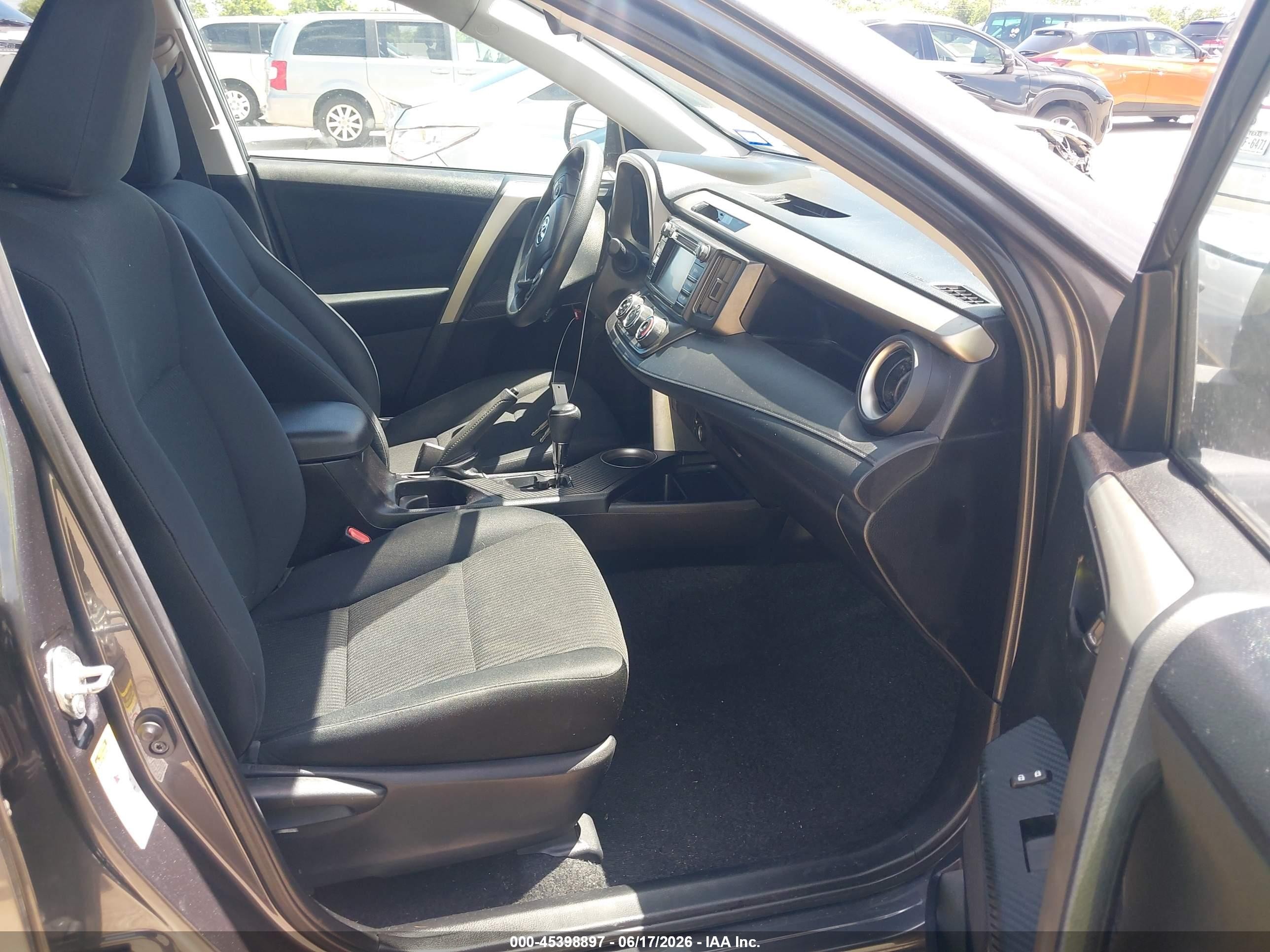 2014 Toyota Rav4 Le Gray vin: 2T3ZFREV6EW084147