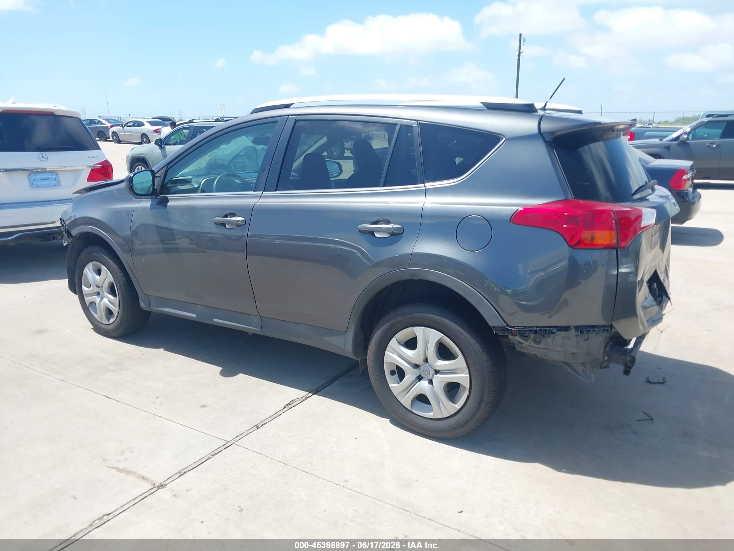 2014 Toyota Rav4 Le Gray vin: 2T3ZFREV6EW084147