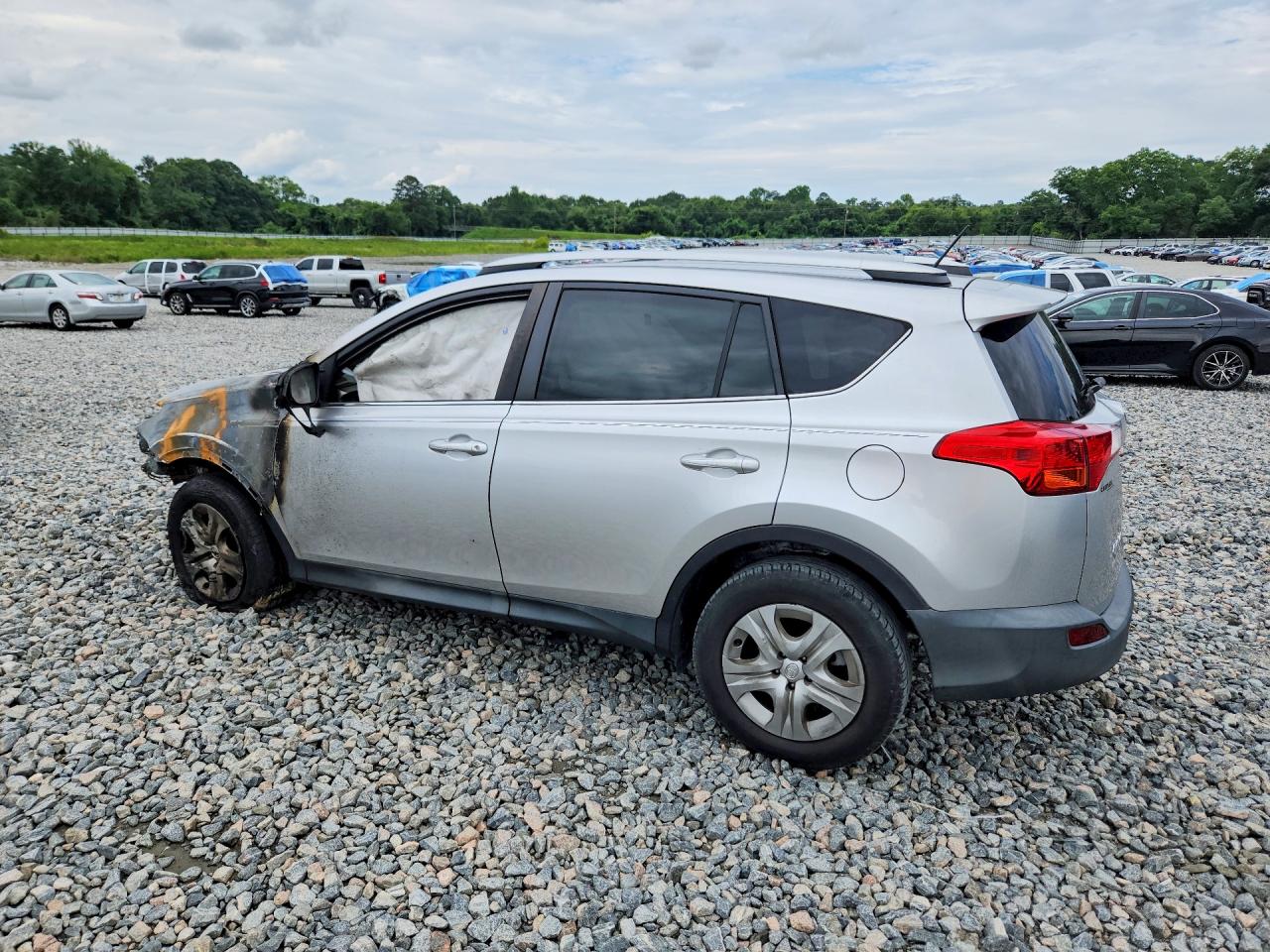 2014 Toyota Rav4 Le Silver vin: 2T3ZFREV6EW099988