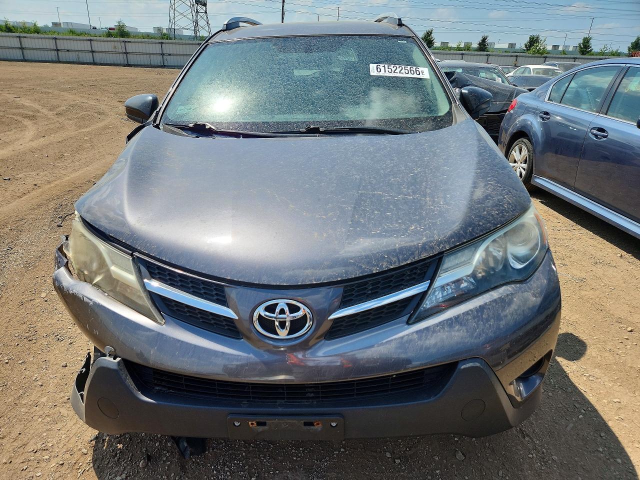 2014 Toyota Rav4 Le Gray vin: 2T3ZFREV6EW128065
