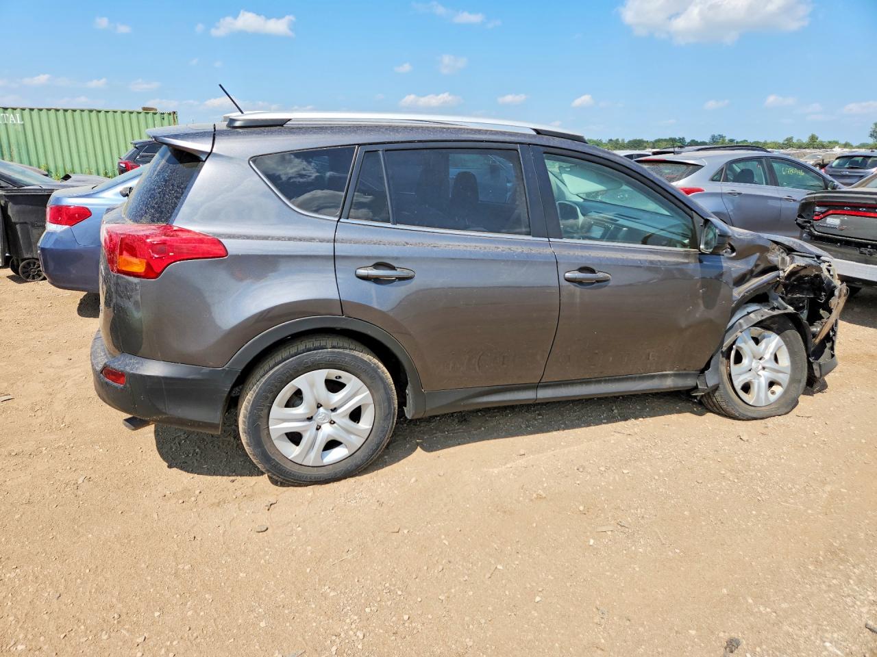 2014 Toyota Rav4 Le Gray vin: 2T3ZFREV6EW128065