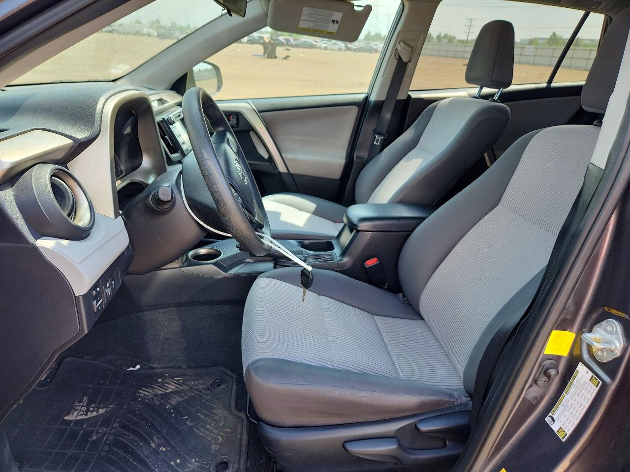 2014 Toyota Rav4 Le Gray vin: 2T3ZFREV6EW128065