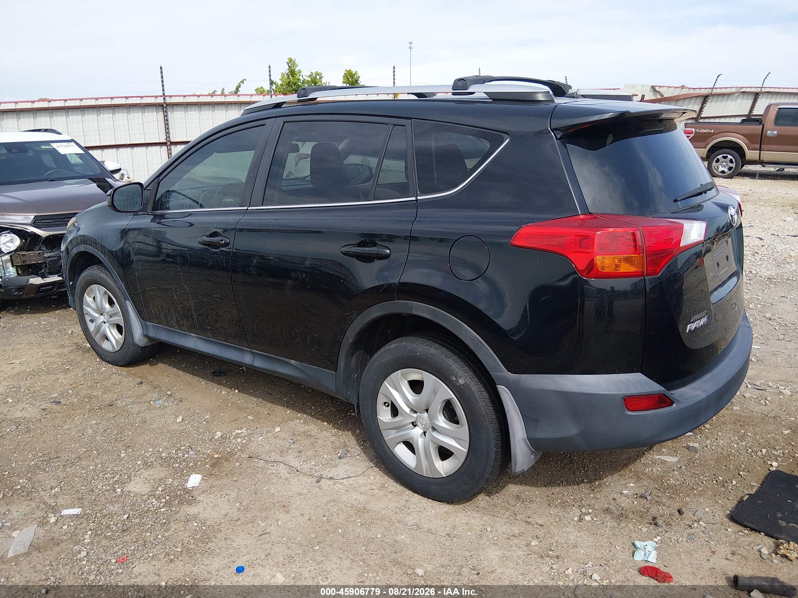 2015 Toyota Rav4 Le Черный vin: 2T3ZFREV6FW131758