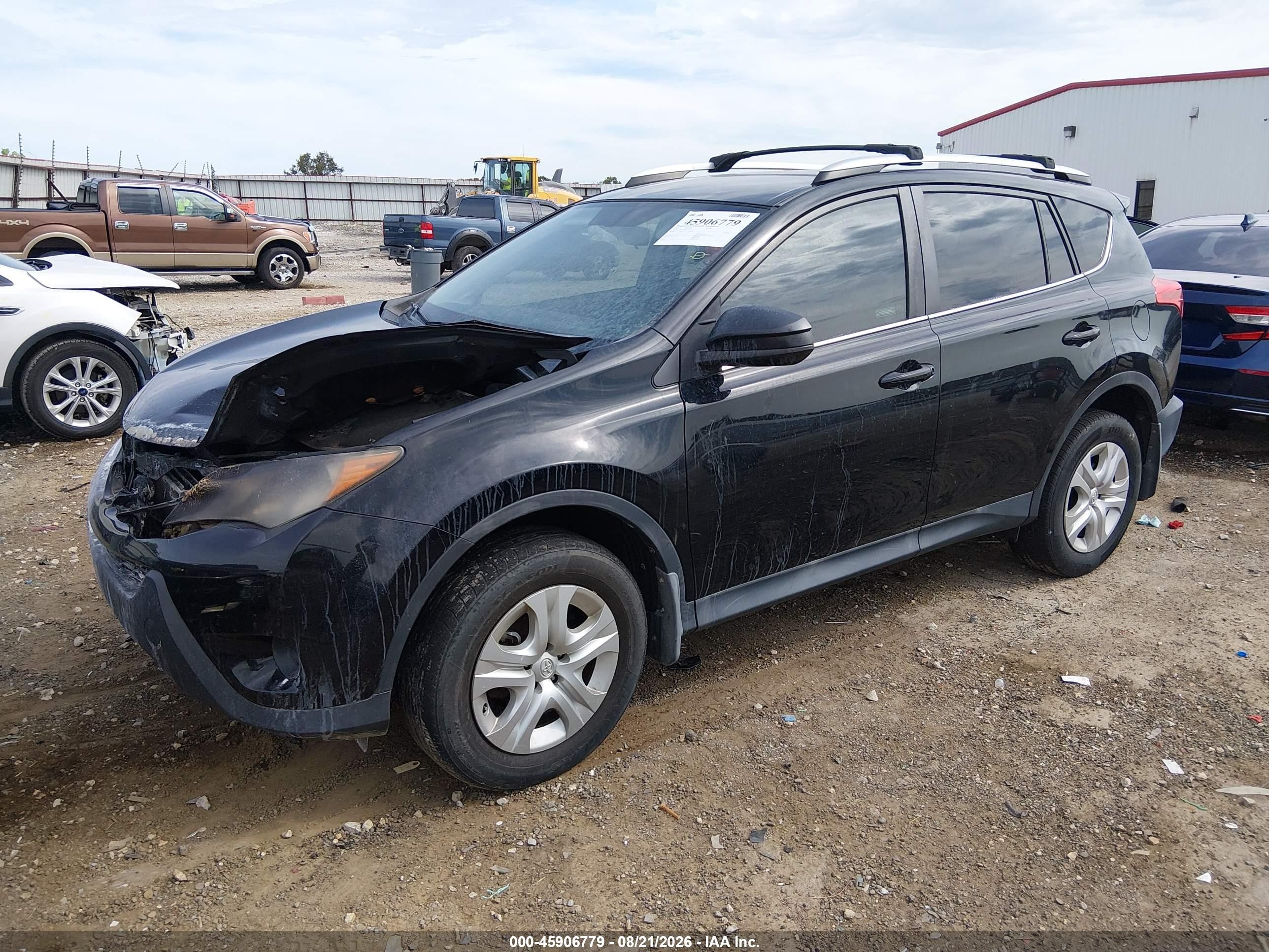 2015 Toyota Rav4 Le Черный vin: 2T3ZFREV6FW131758