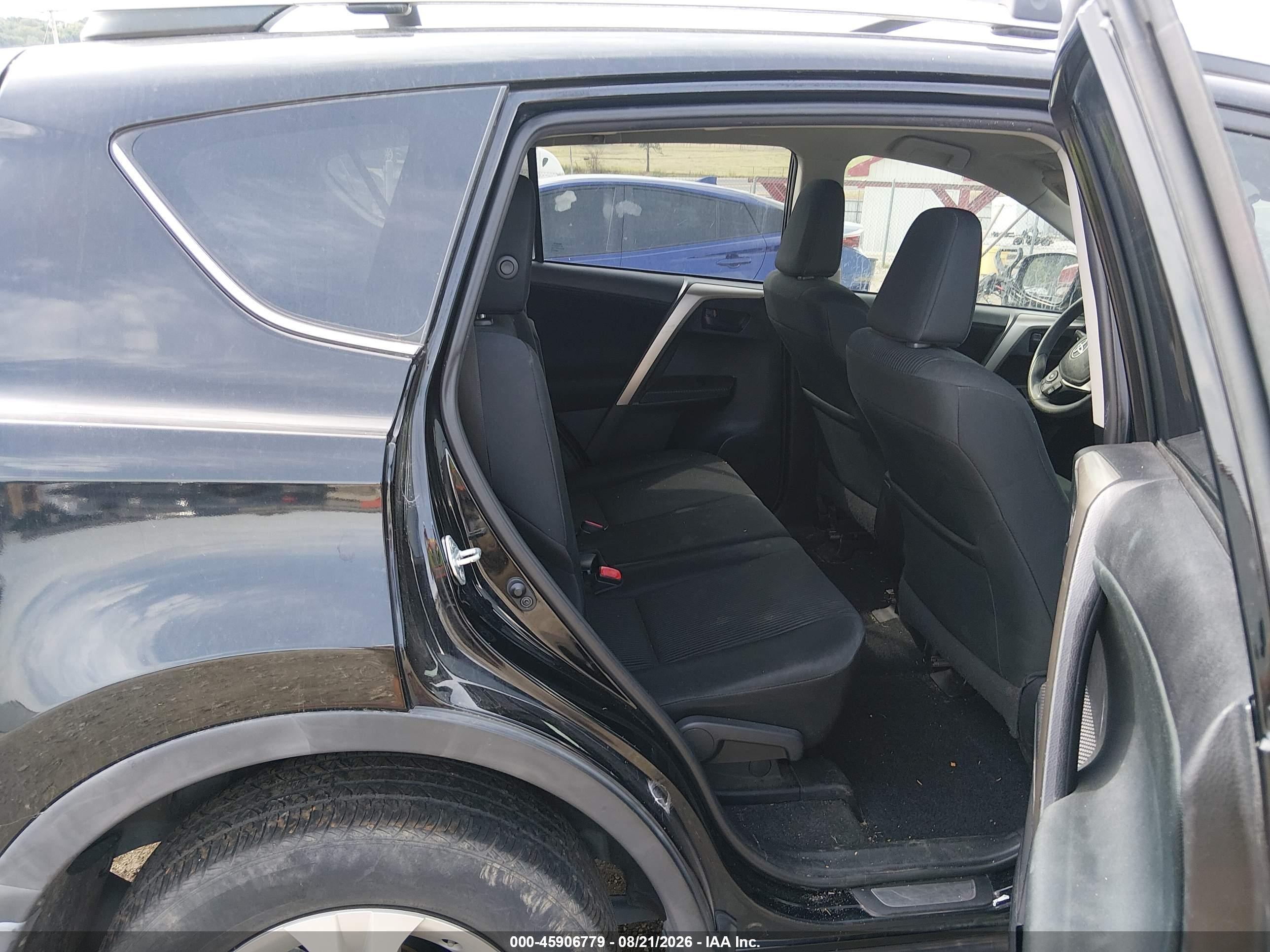 2015 Toyota Rav4 Le Черный vin: 2T3ZFREV6FW131758