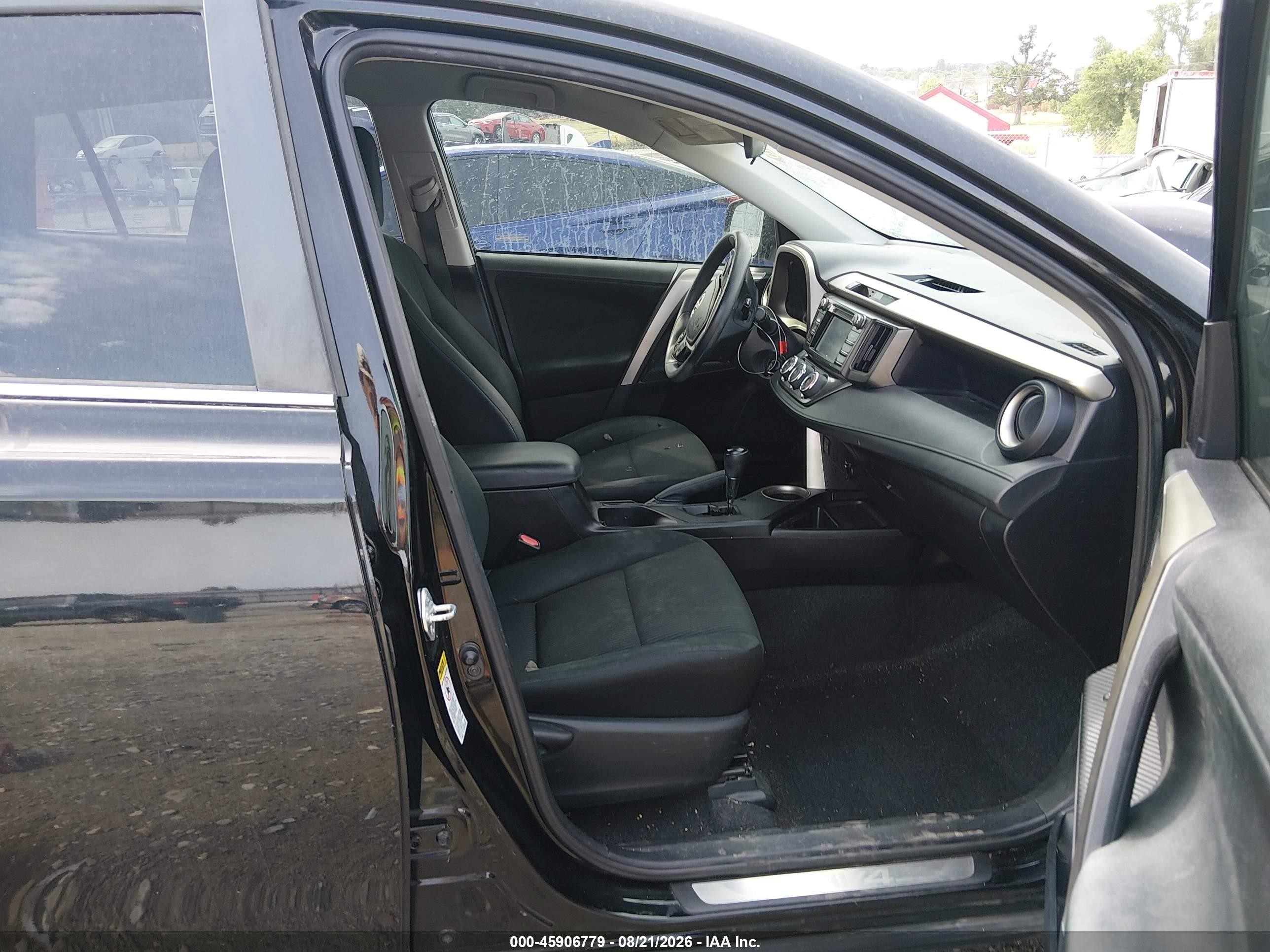 2015 Toyota Rav4 Le Черный vin: 2T3ZFREV6FW131758