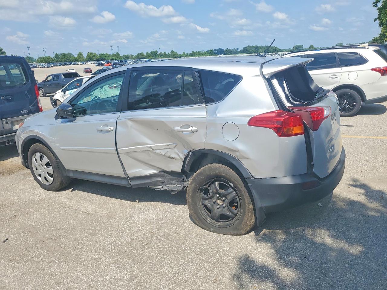 2015 Toyota Rav4 Le Серый vin: 2T3ZFREV6FW151394