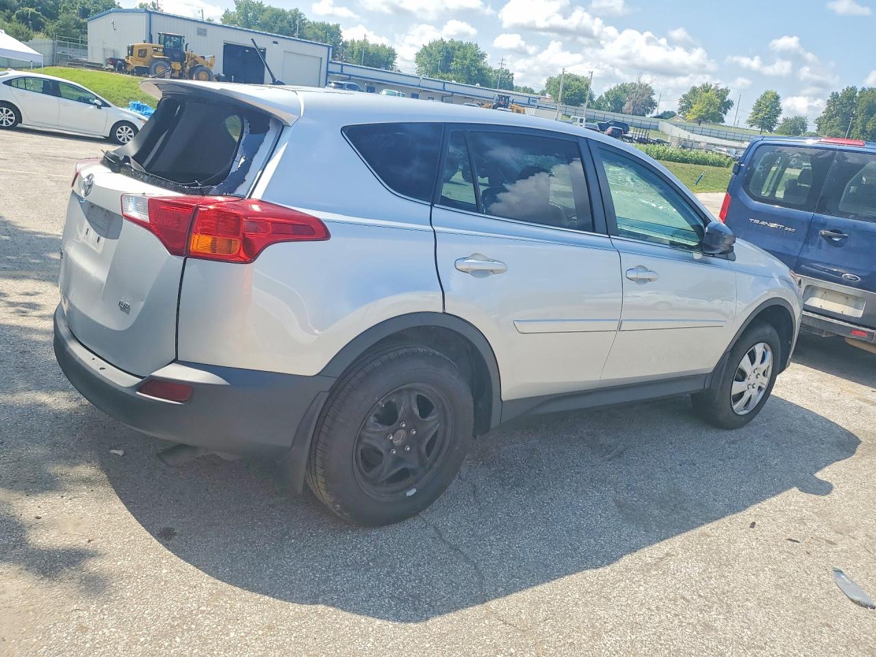 2015 Toyota Rav4 Le Серый vin: 2T3ZFREV6FW151394