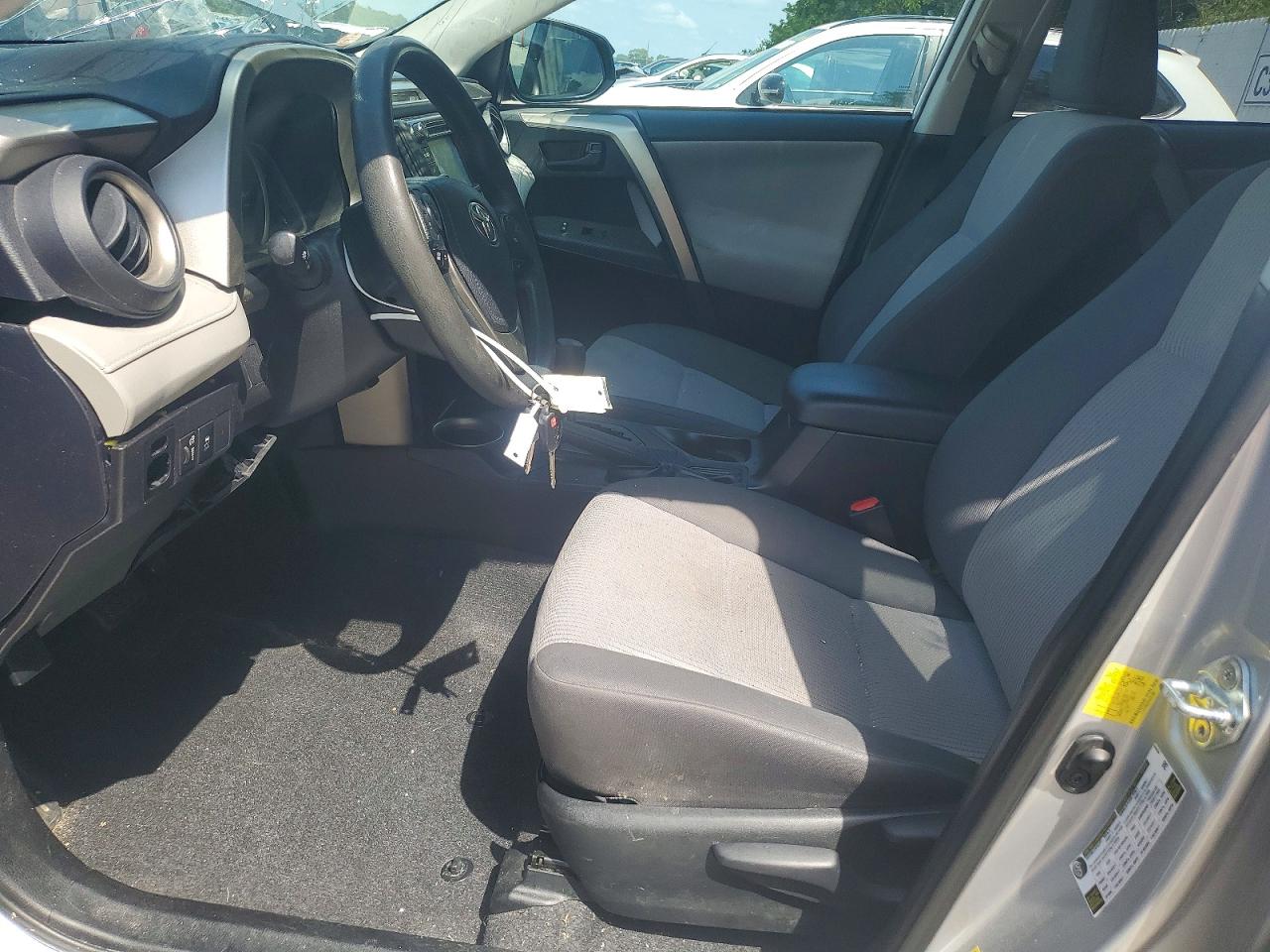 2015 Toyota Rav4 Le Серый vin: 2T3ZFREV6FW151394