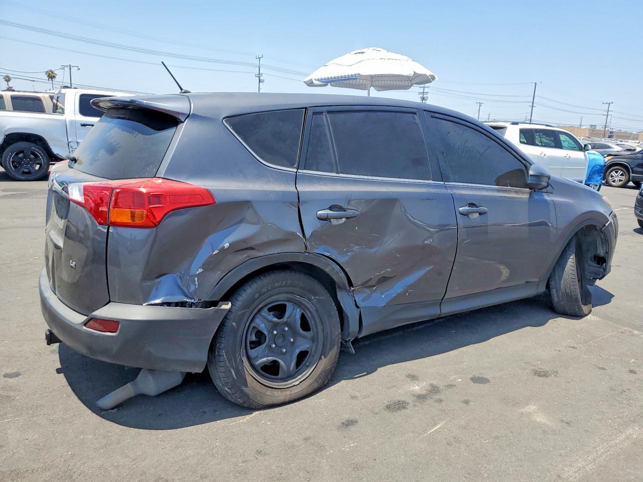 2015 Toyota Rav4 Le Gray vin: 2T3ZFREV6FW223033