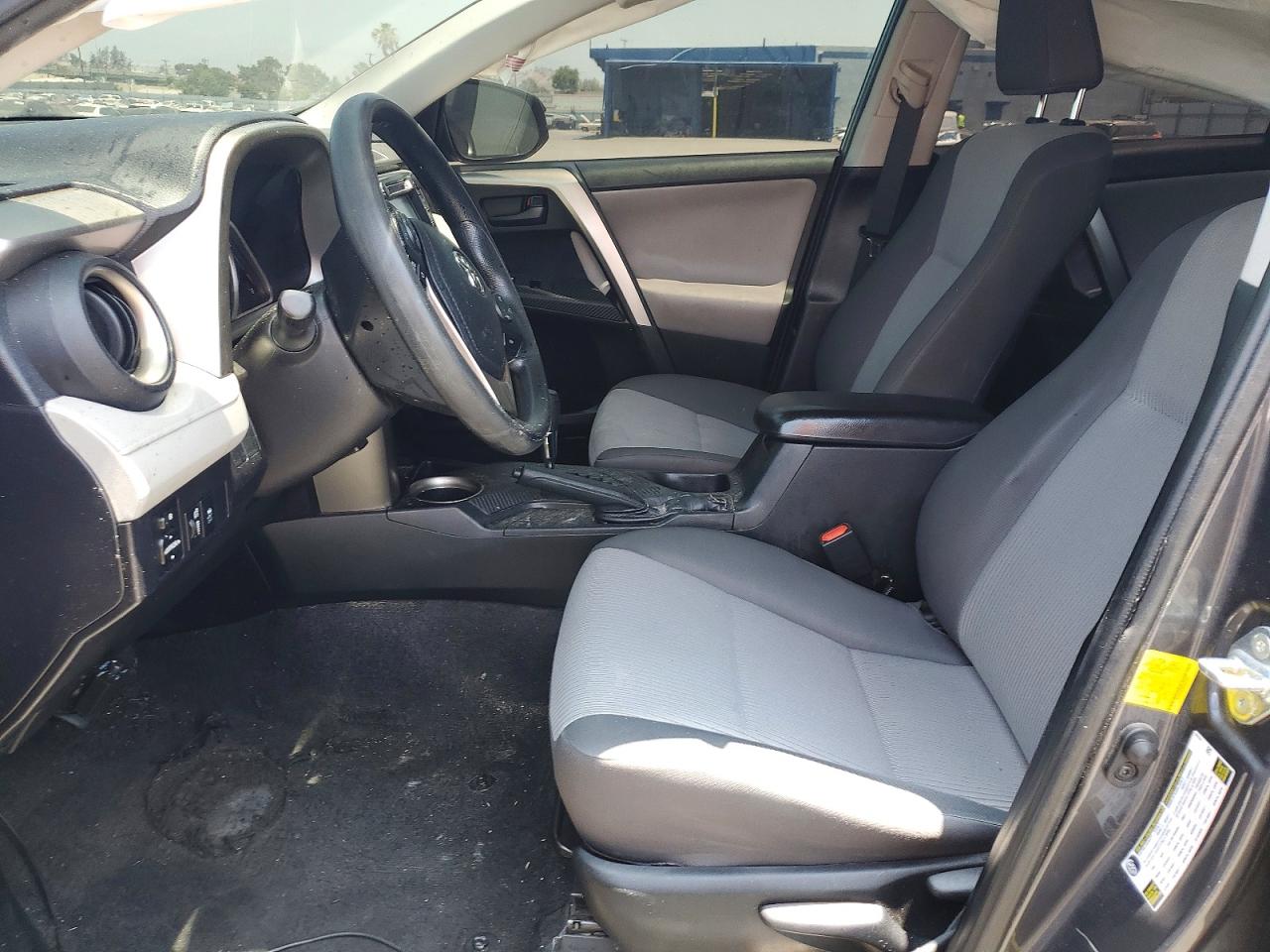 2015 Toyota Rav4 Le Gray vin: 2T3ZFREV6FW223033