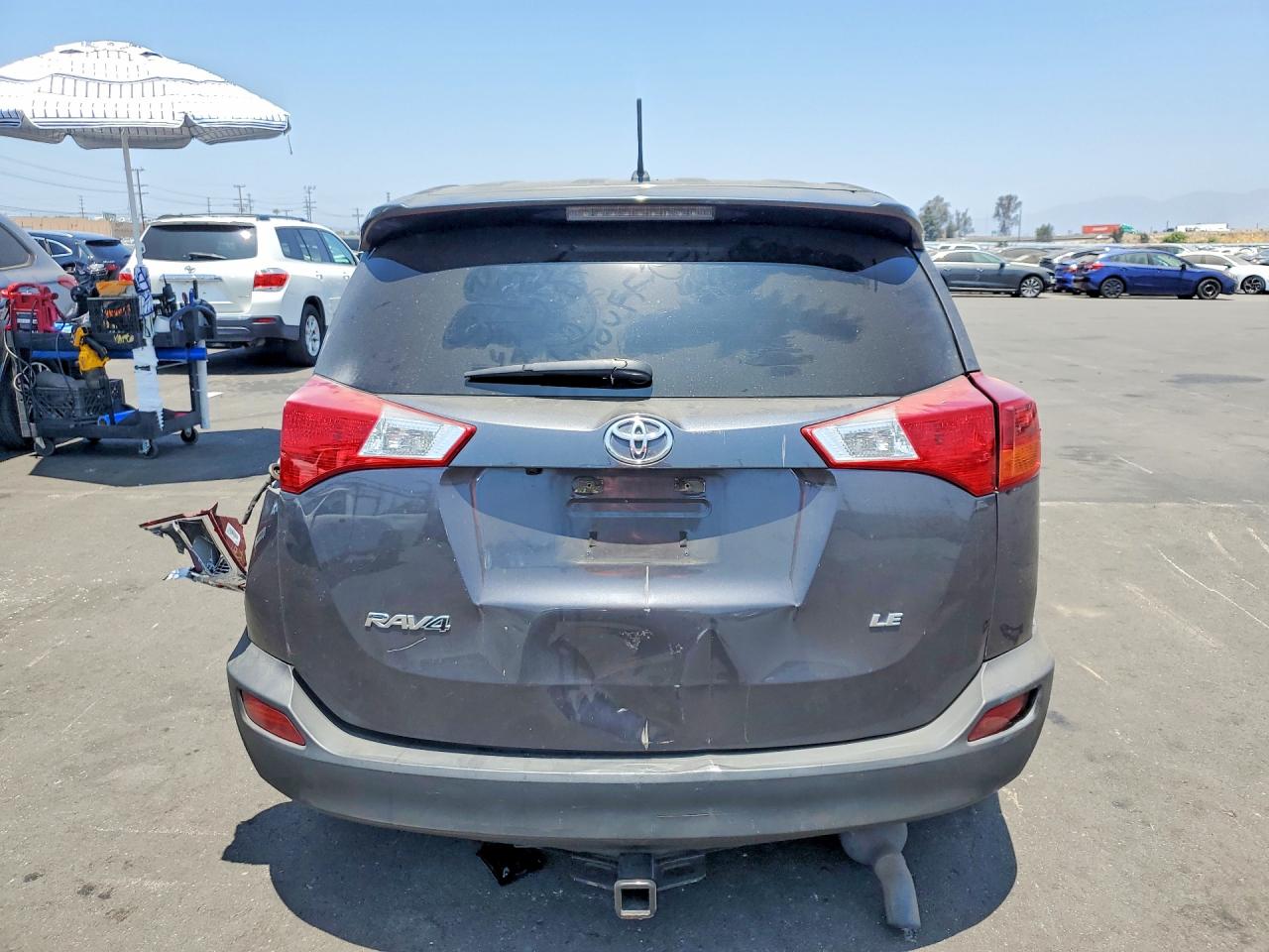 2015 Toyota Rav4 Le Gray vin: 2T3ZFREV6FW223033