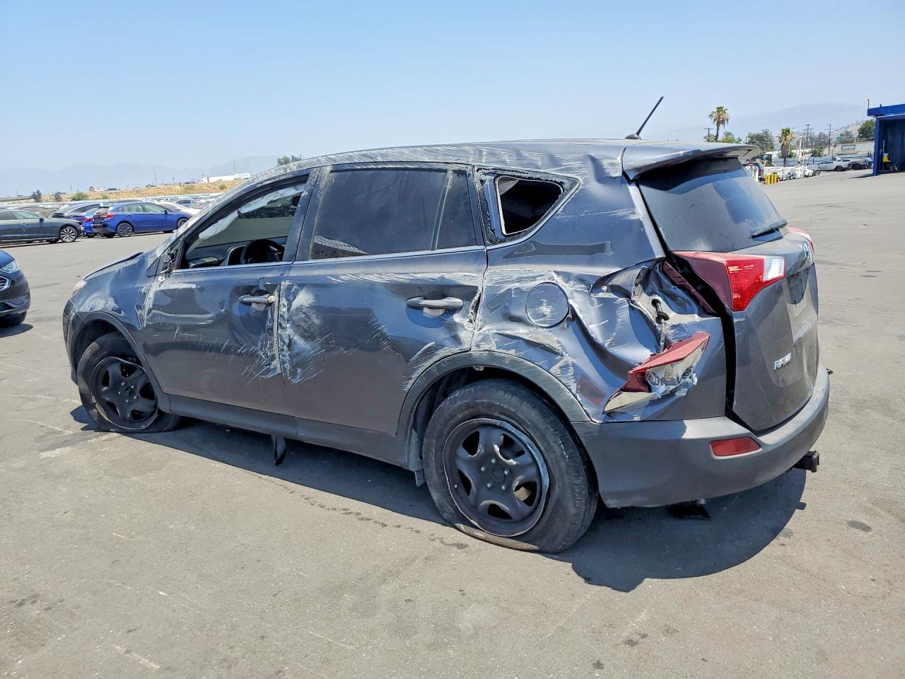2015 Toyota Rav4 Le Gray vin: 2T3ZFREV6FW223033