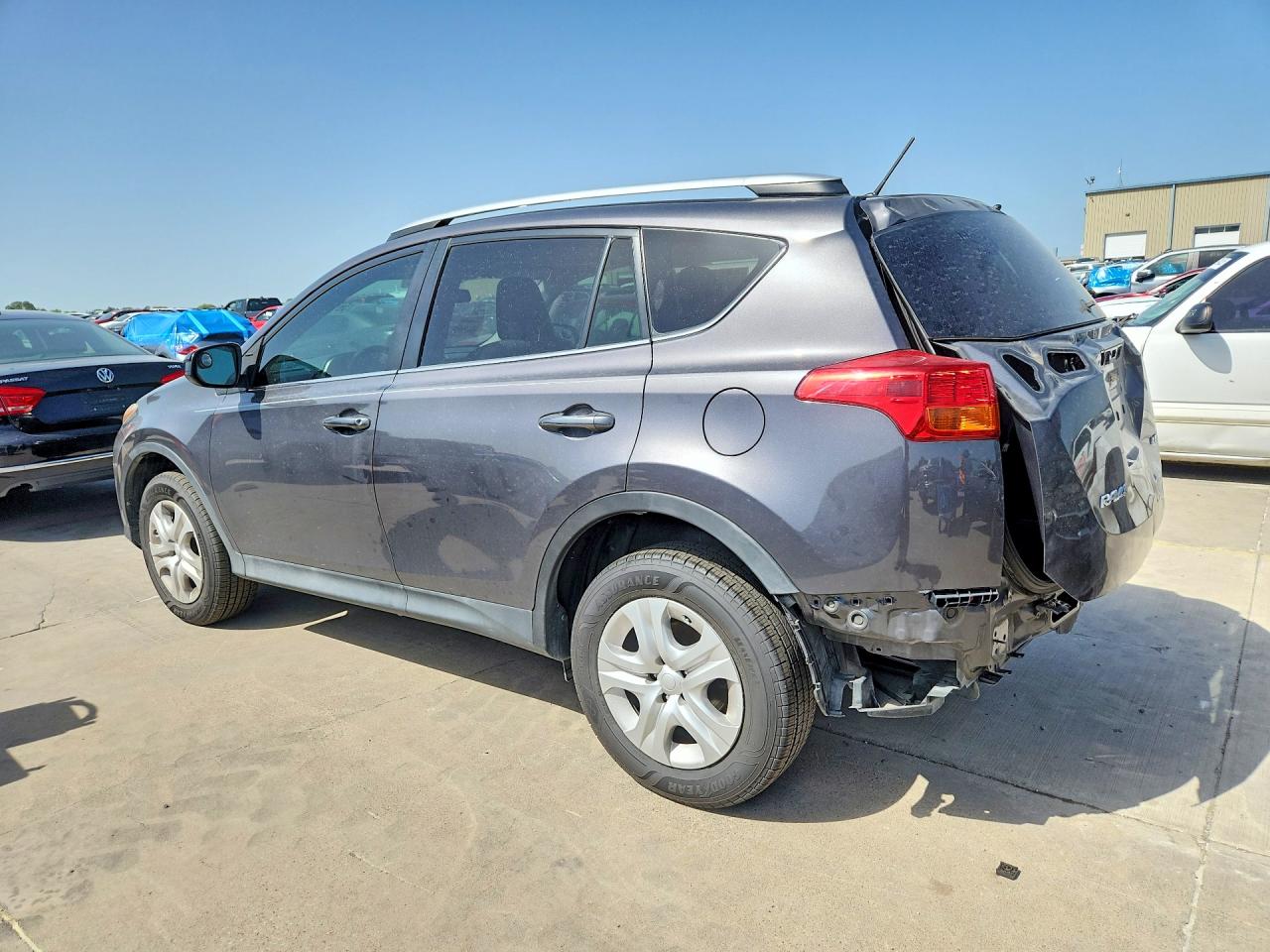 2015 Toyota Rav4 Le Gray vin: 2T3ZFREV6FW225056