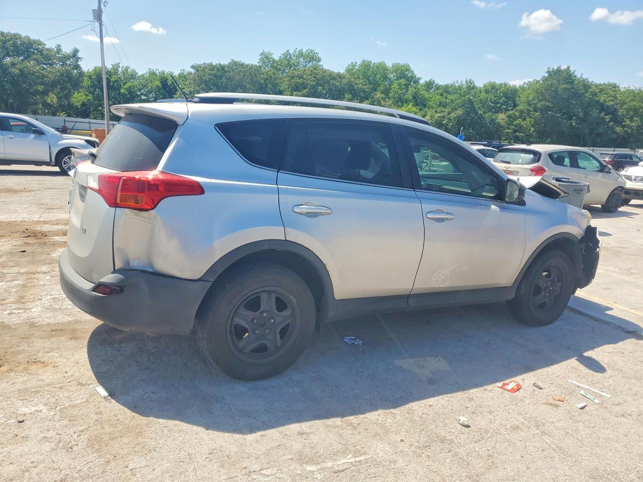 2013 Toyota Rav4 Le Silver vin: 2T3ZFREV7DW009682