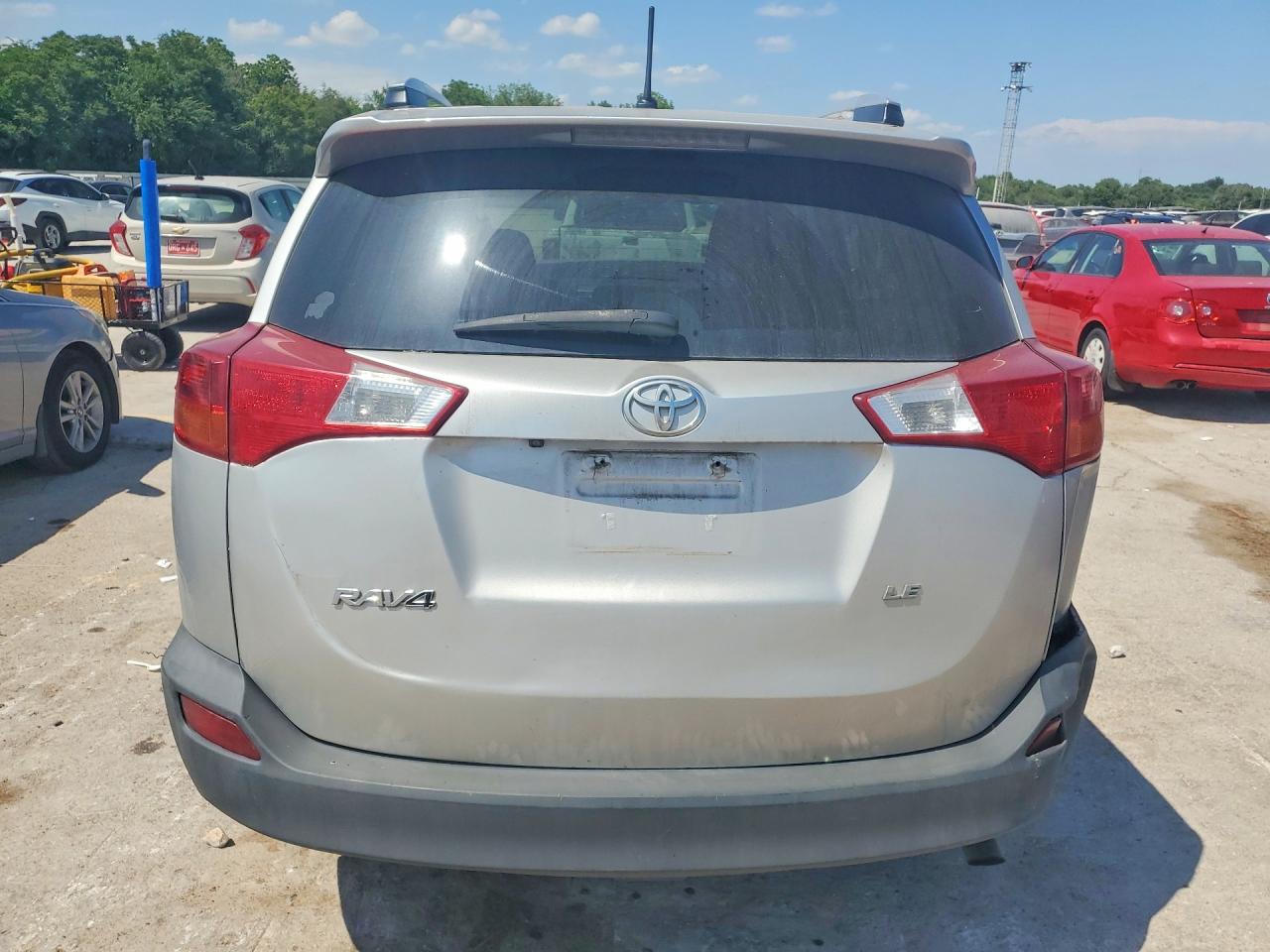 2013 Toyota Rav4 Le Silver vin: 2T3ZFREV7DW009682
