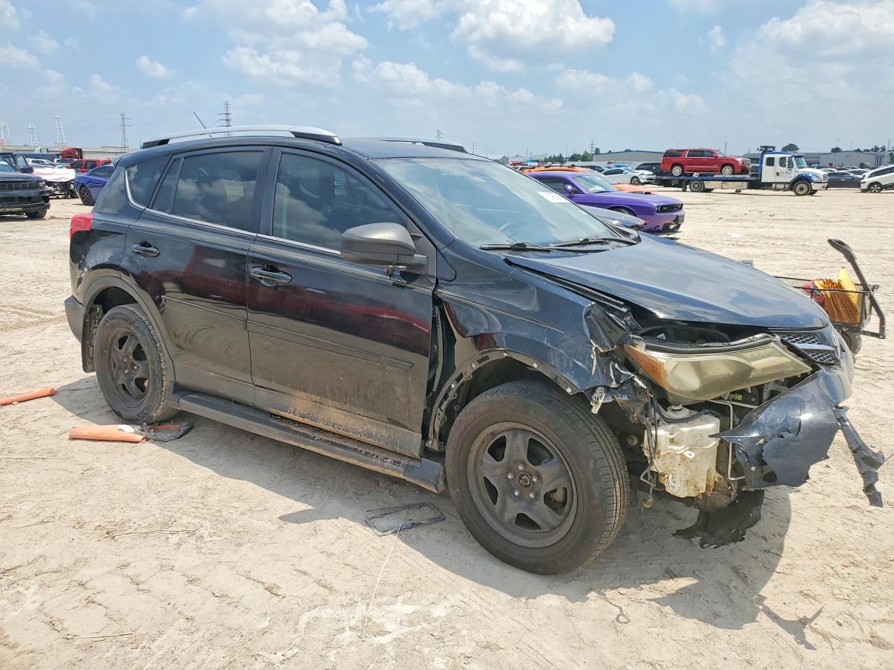 2013 Toyota Rav4 Le Черный vin: 2T3ZFREV7DW012047