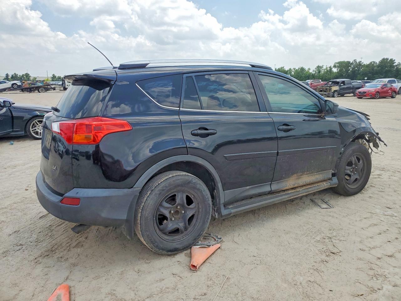 2013 Toyota Rav4 Le Черный vin: 2T3ZFREV7DW012047
