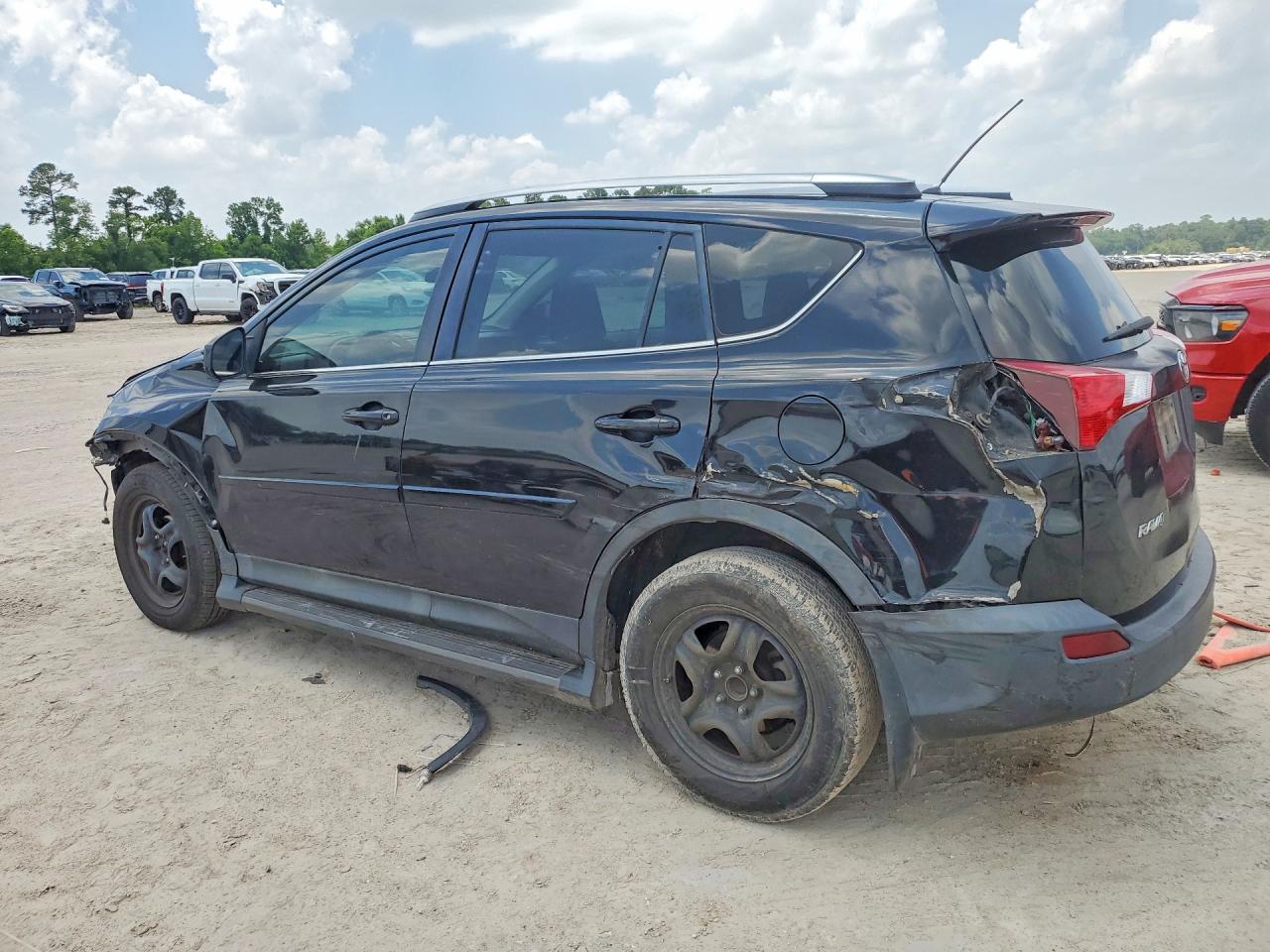 2013 Toyota Rav4 Le Черный vin: 2T3ZFREV7DW012047