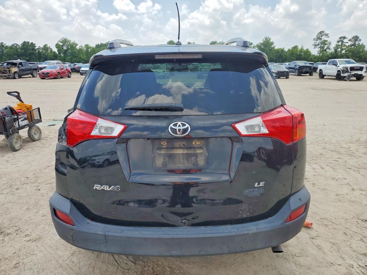 2013 Toyota Rav4 Le Черный vin: 2T3ZFREV7DW012047
