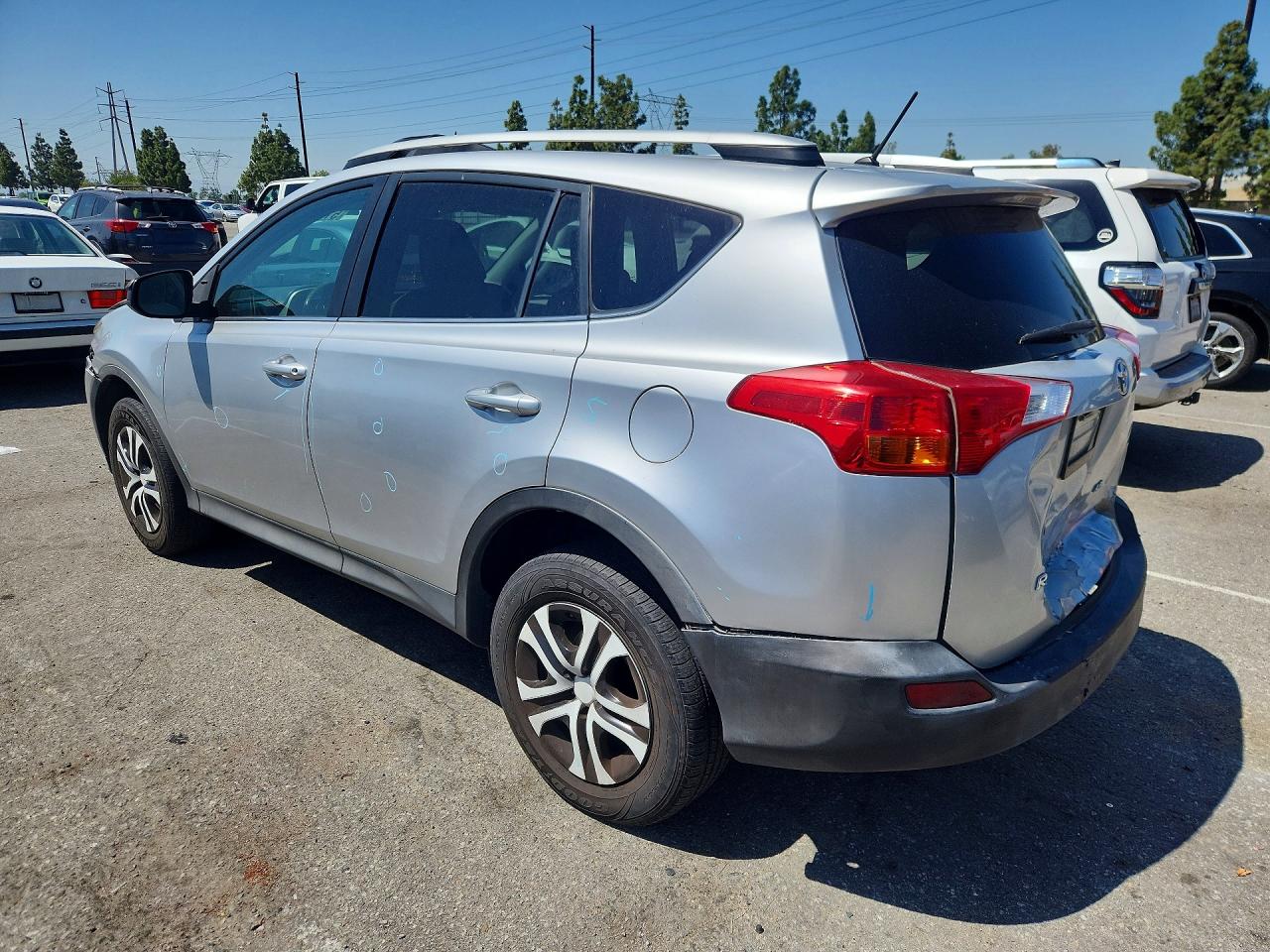 2014 Toyota Rav4 Le Серебряный vin: 2T3ZFREV7EW084626
