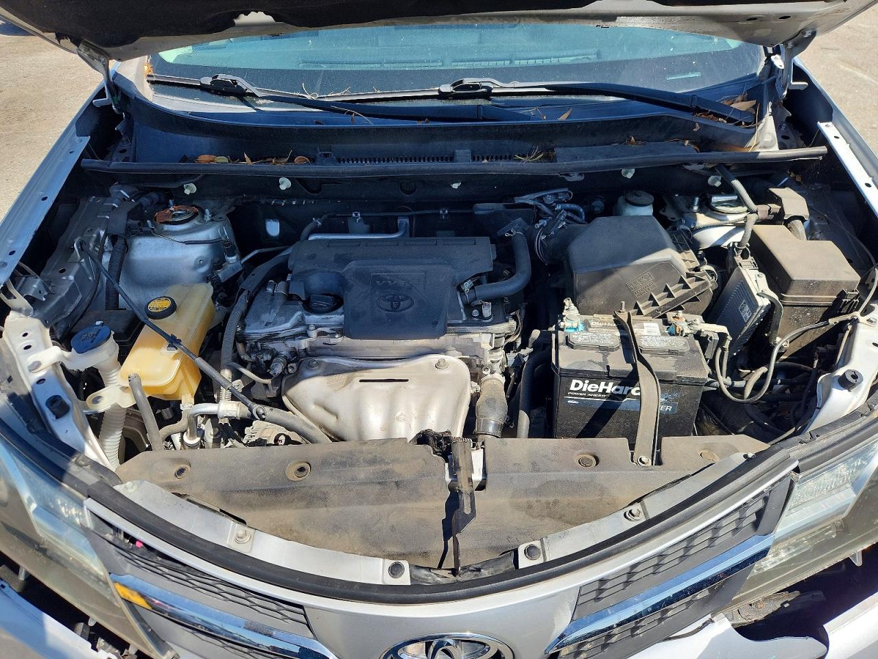 2014 Toyota Rav4 Le Серебряный vin: 2T3ZFREV7EW084626